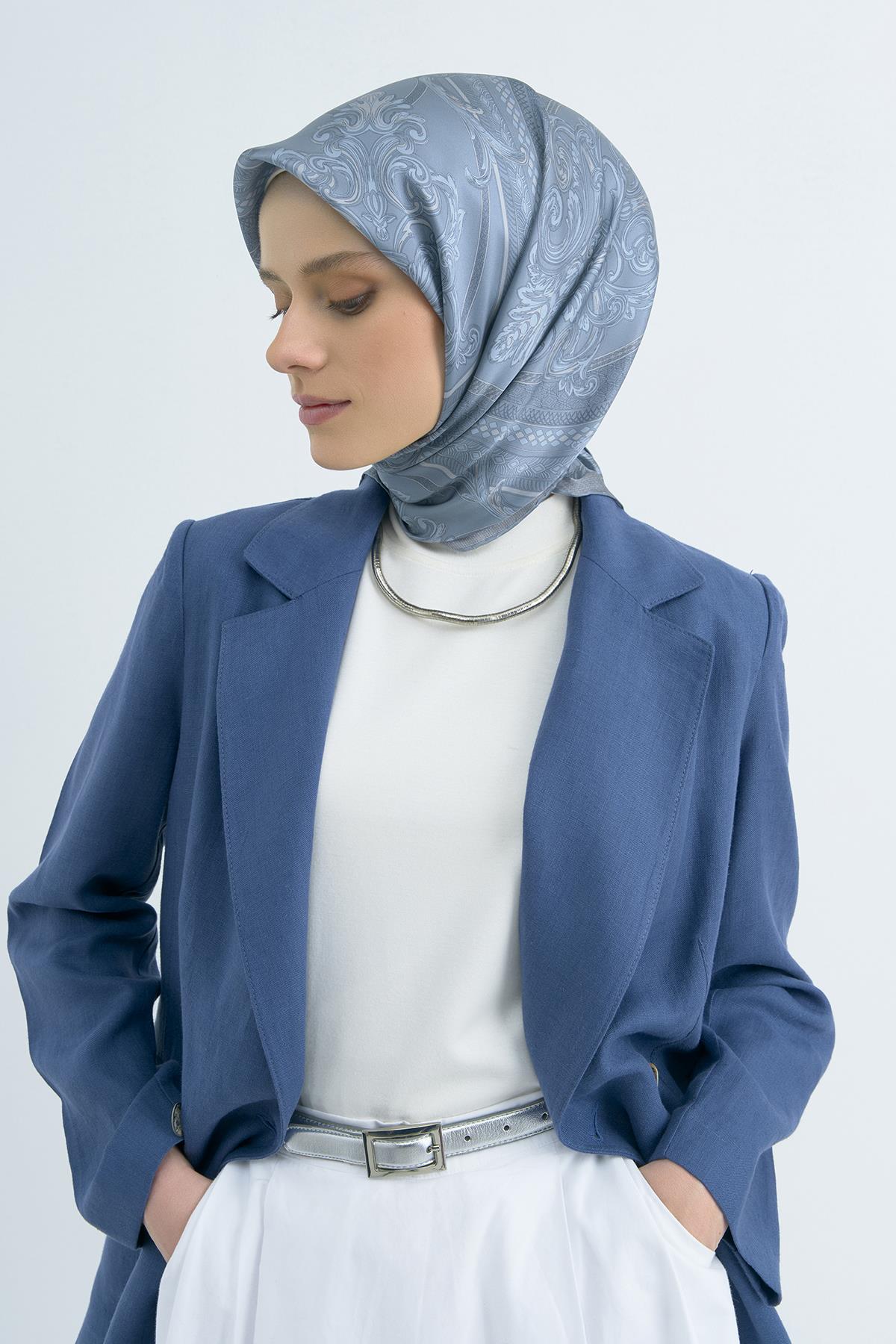 Armine Saten İpek Eşarp 9537D E26YA9537D01-03