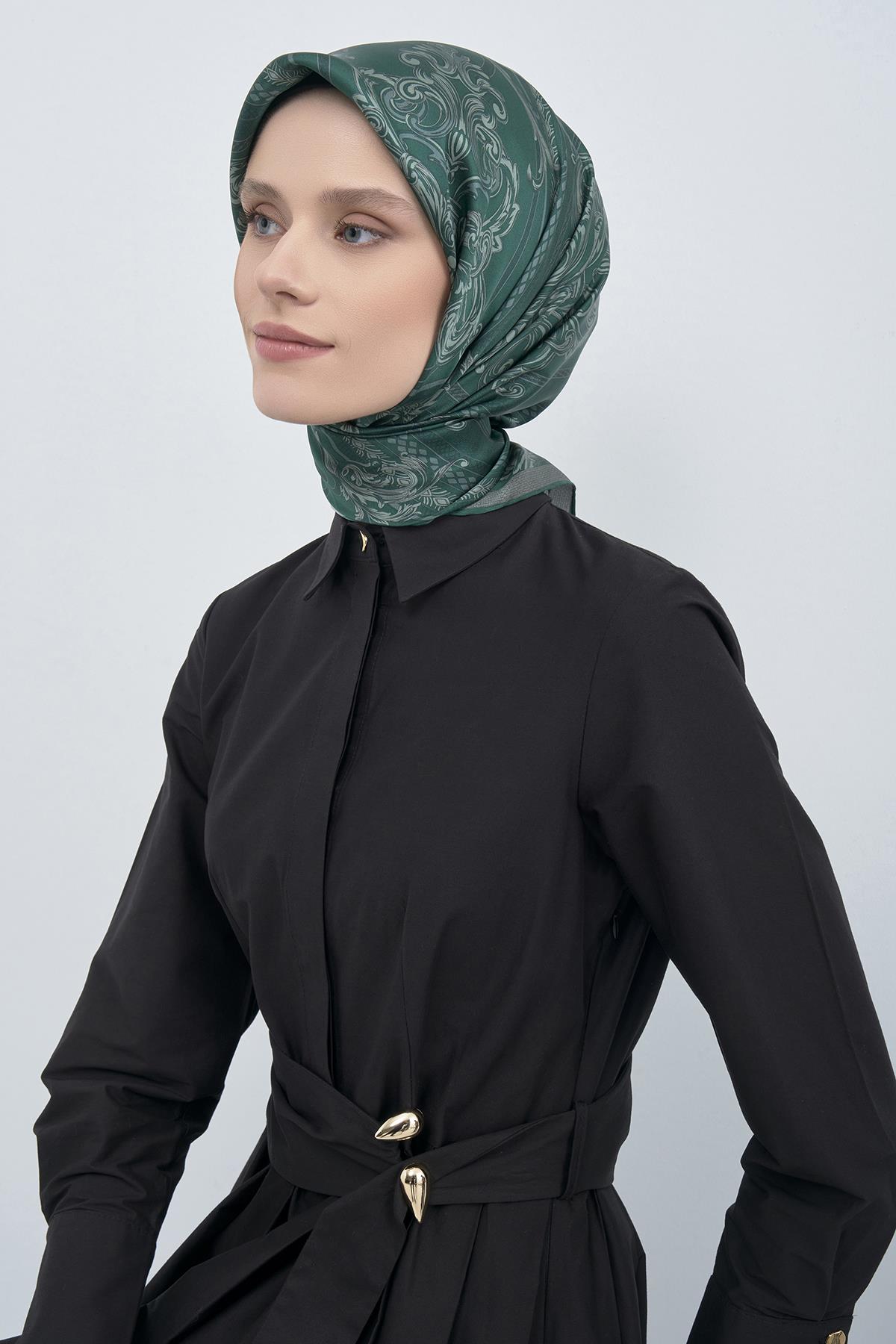 Armine Saten İpek Eşarp 9537D E26YA9537D01-51