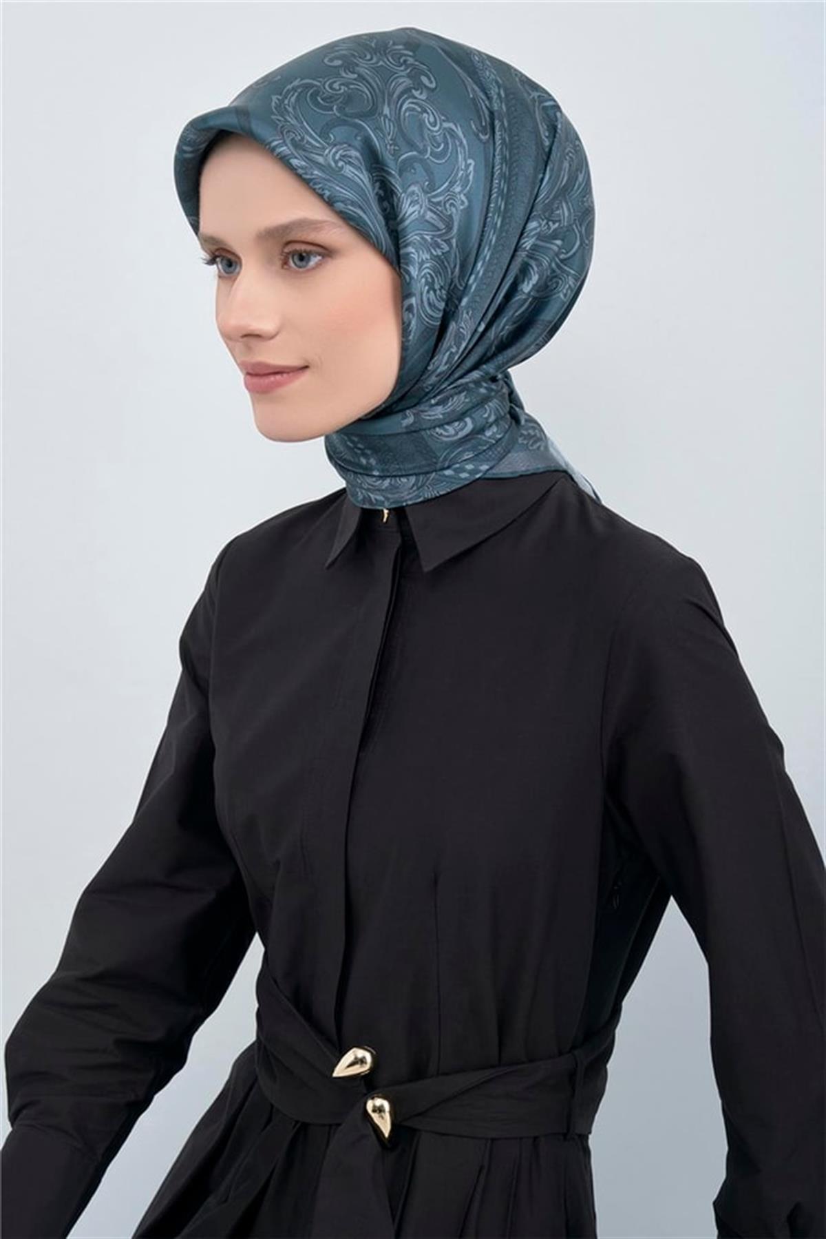 Armine Saten İpek Eşarp 9537D E26YA9537D01-84