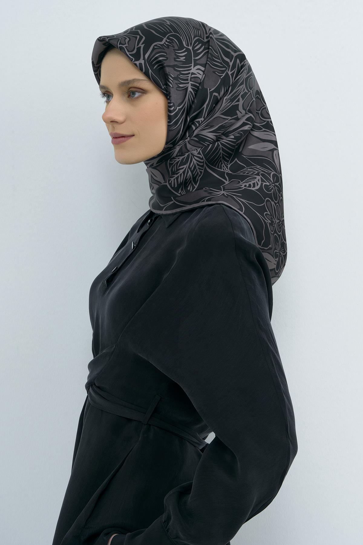 Armine Saten İpek Eşarp 9539D E26YA9539D01-83