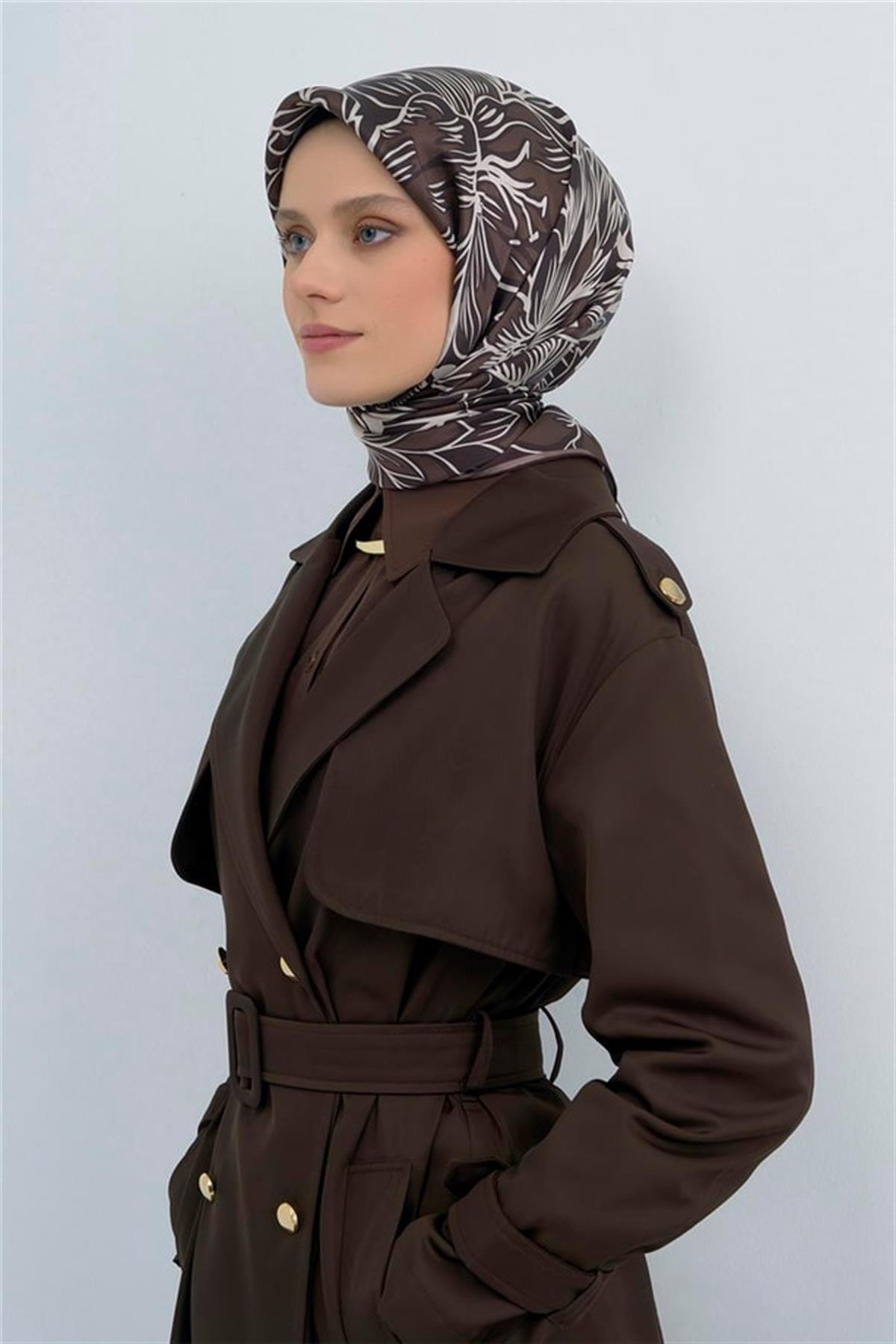 Armine Saten İpek Eşarp 9539D E26YA9539D01-32