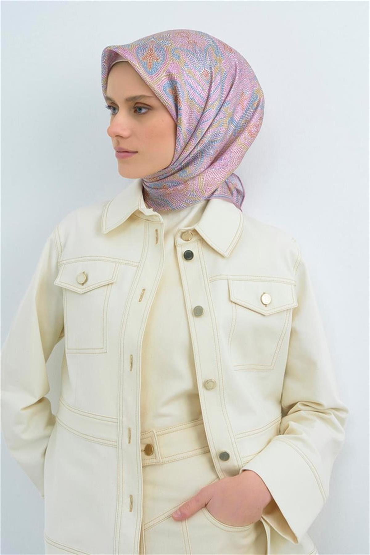 Armine Saten İpek Eşarp 9540D E26YA9540D01-02