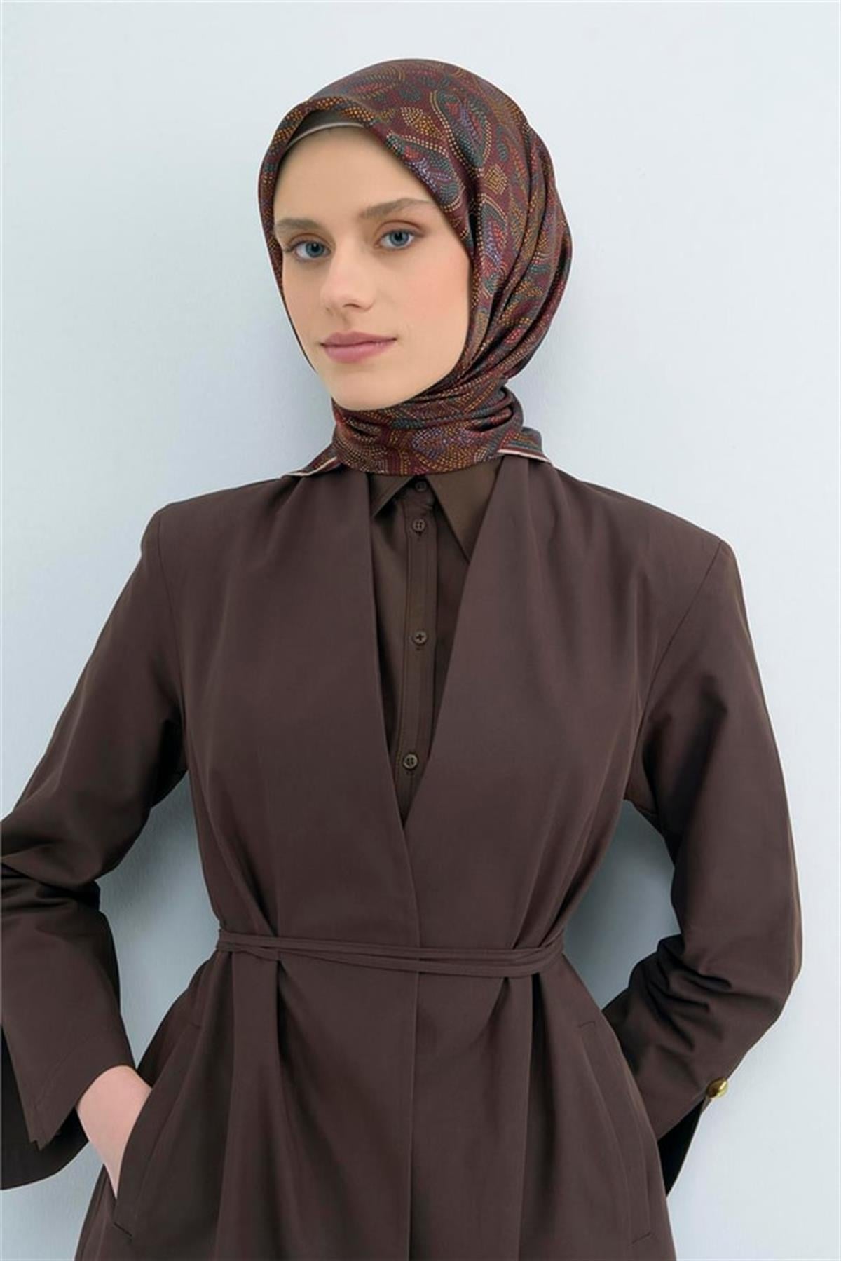 Armine Saten İpek Eşarp 9540D E26YA9540D01-34