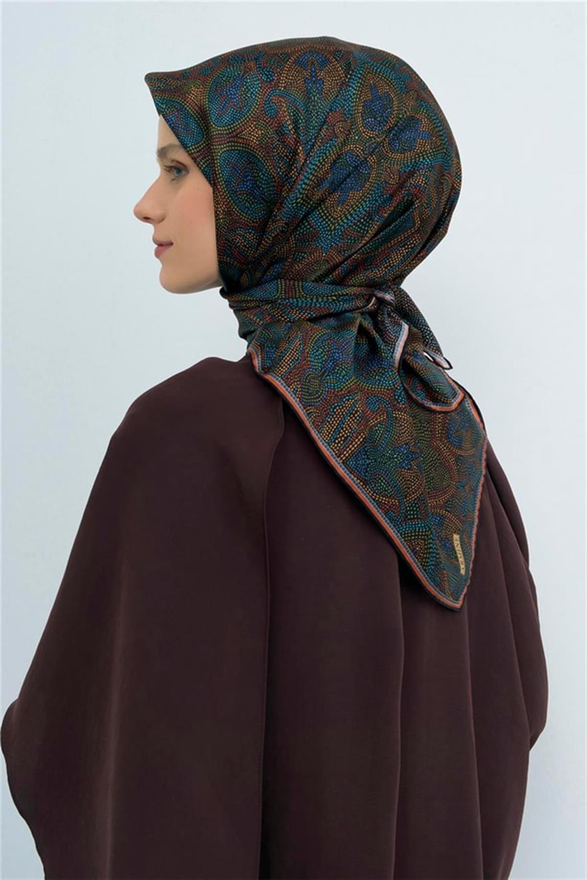 Armine Saten İpek Eşarp 9540D E26YA9540D01-04