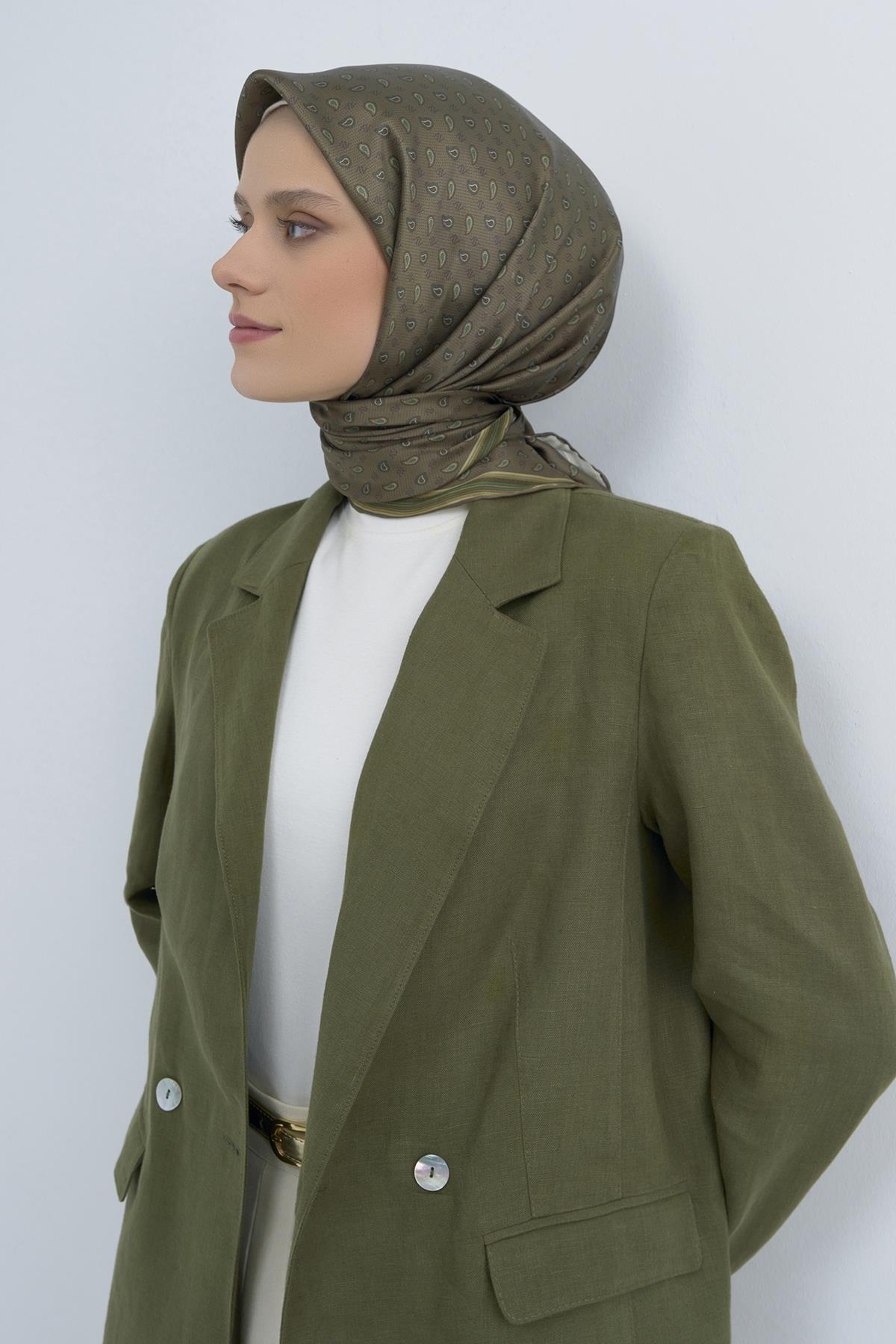 Armine Saten İpek Eşarp 9548D E26YA9548D01-85