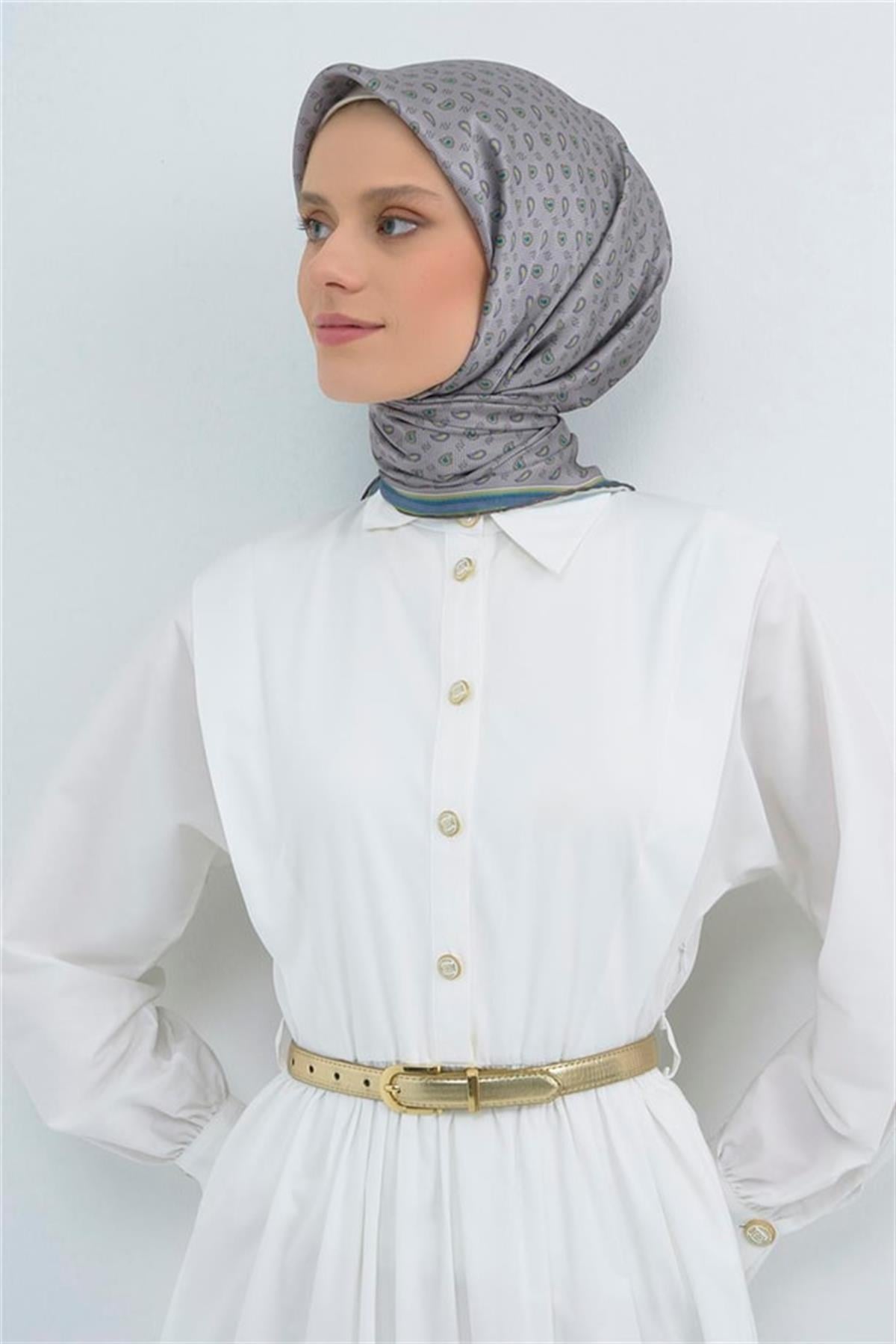 Armine Saten İpek Eşarp 9548D E26YA9548D01-83