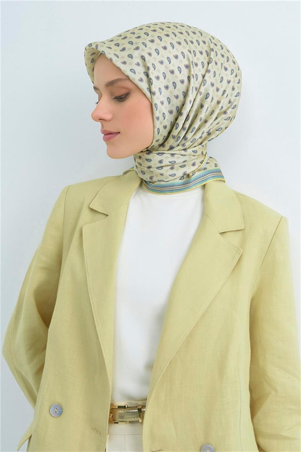 Armine Saten İpek Eşarp 9548D E26YA9548D01-82