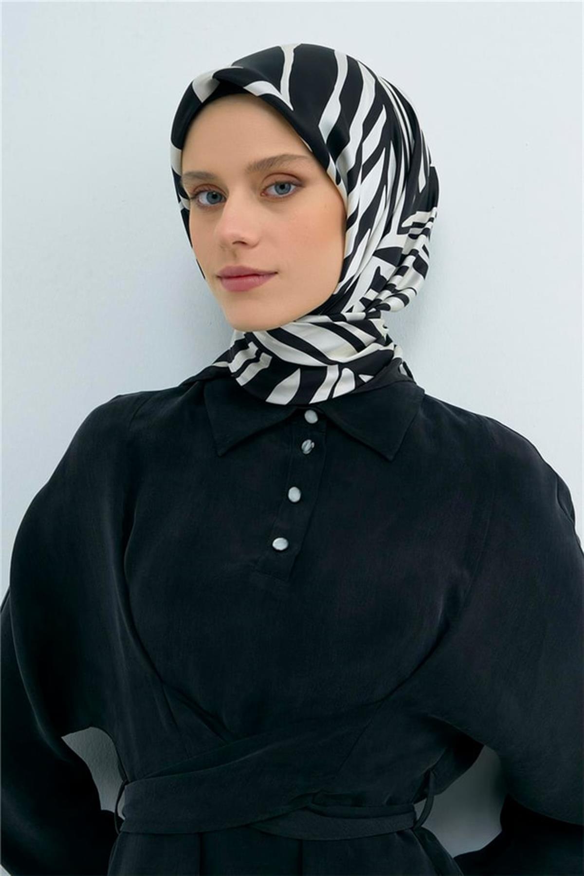 Armine Saten İpek Eşarp 9550D E26YA9550D01-30