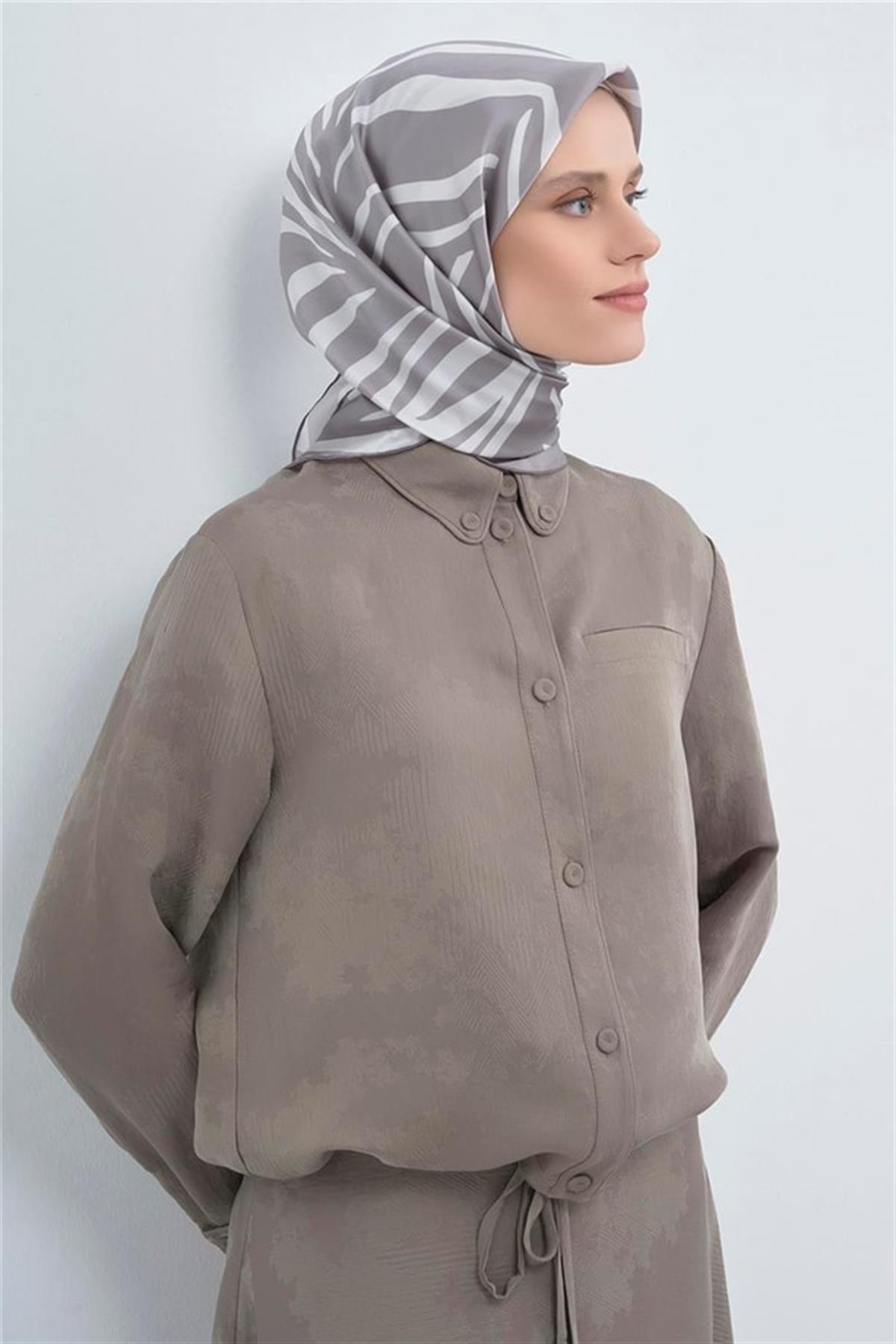 Armine Saten İpek Eşarp 9550D E26YA9550D01-31