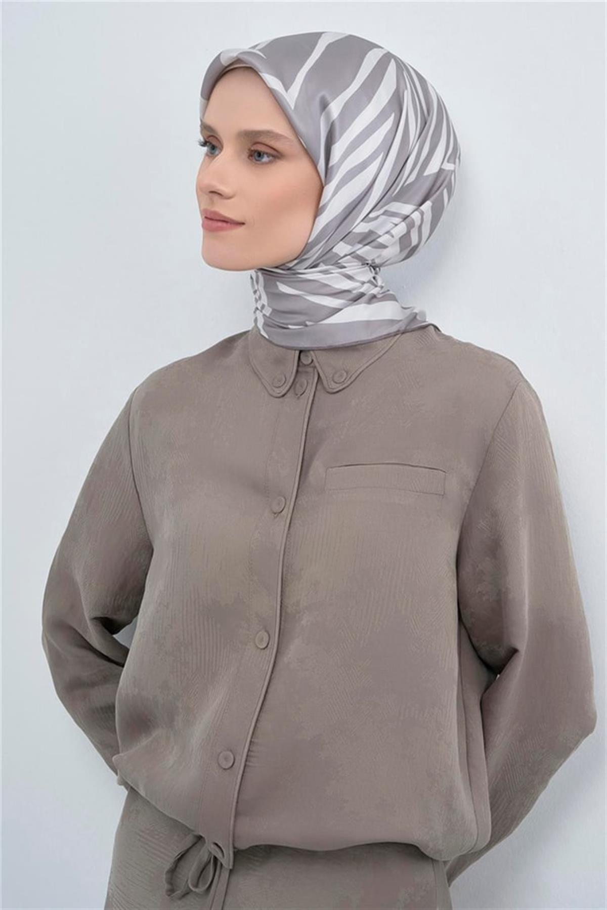 Armine Saten İpek Eşarp 9550D E26YA9550D01-31