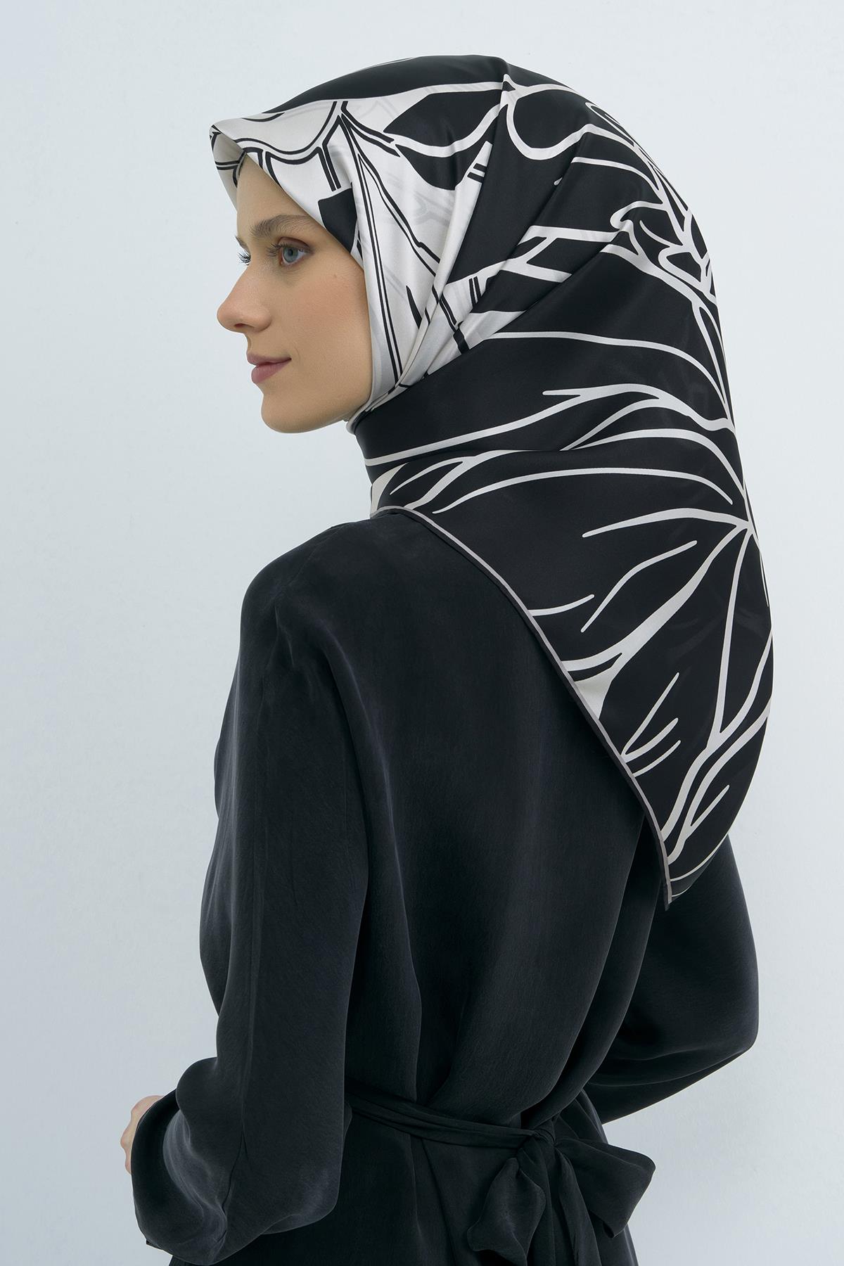 Armine Saten İpek Eşarp 9553D E26YA9553D01-86