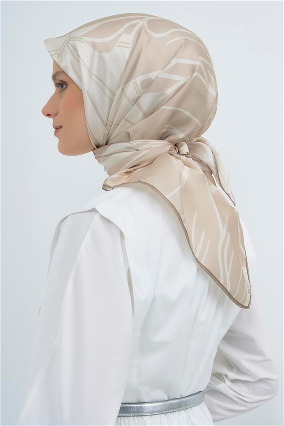 Armine Saten İpek Eşarp 9553D E26YA9553D01-33