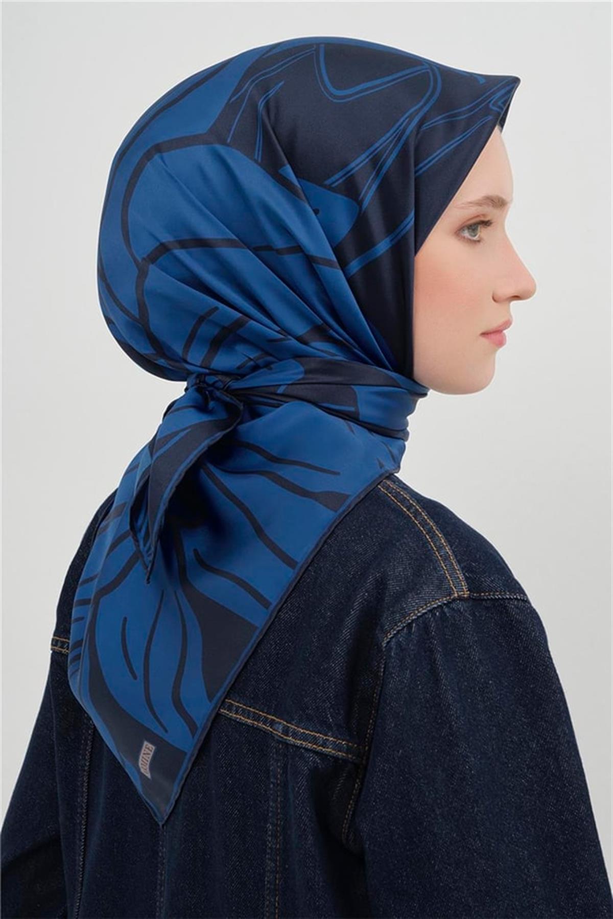 Armine Saten İpek Eşarp 9553D E26YA9553D01-82