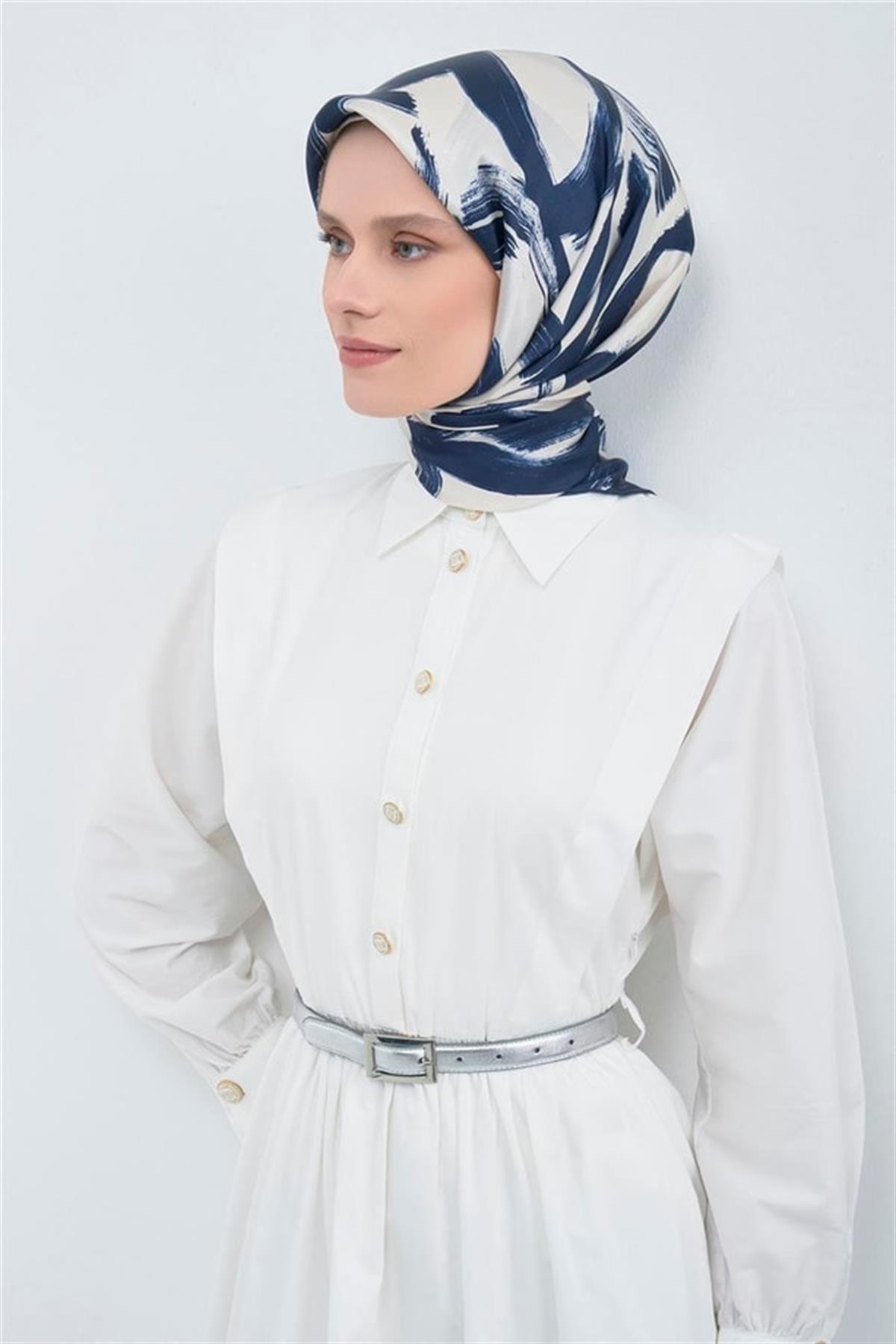 Armine Saten İpek Eşarp 9553D E26YA9553D01-02