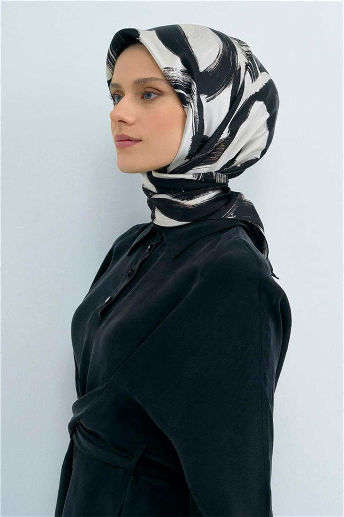 Armine Saten İpek Eşarp 9555D E26YA9555D01-01
