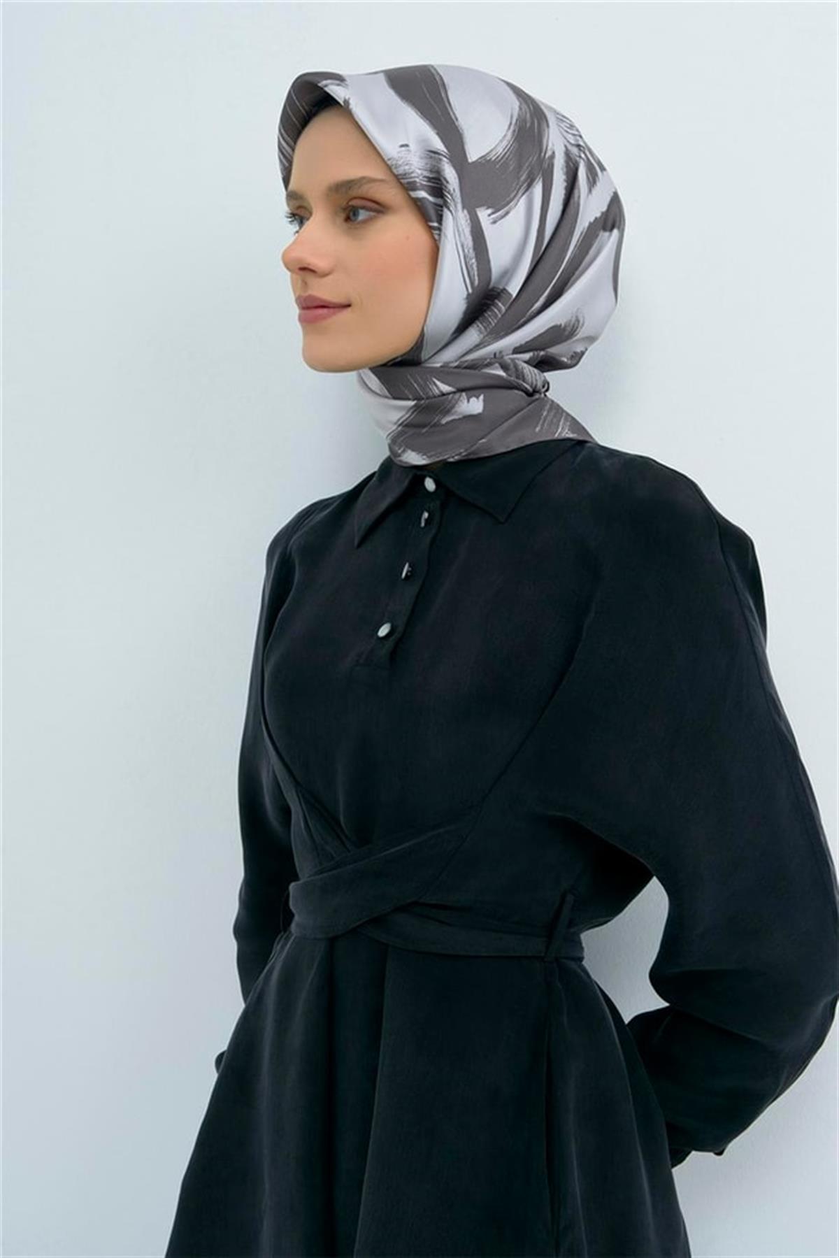 Armine Saten İpek Eşarp 9555D E26YA9555D01-03