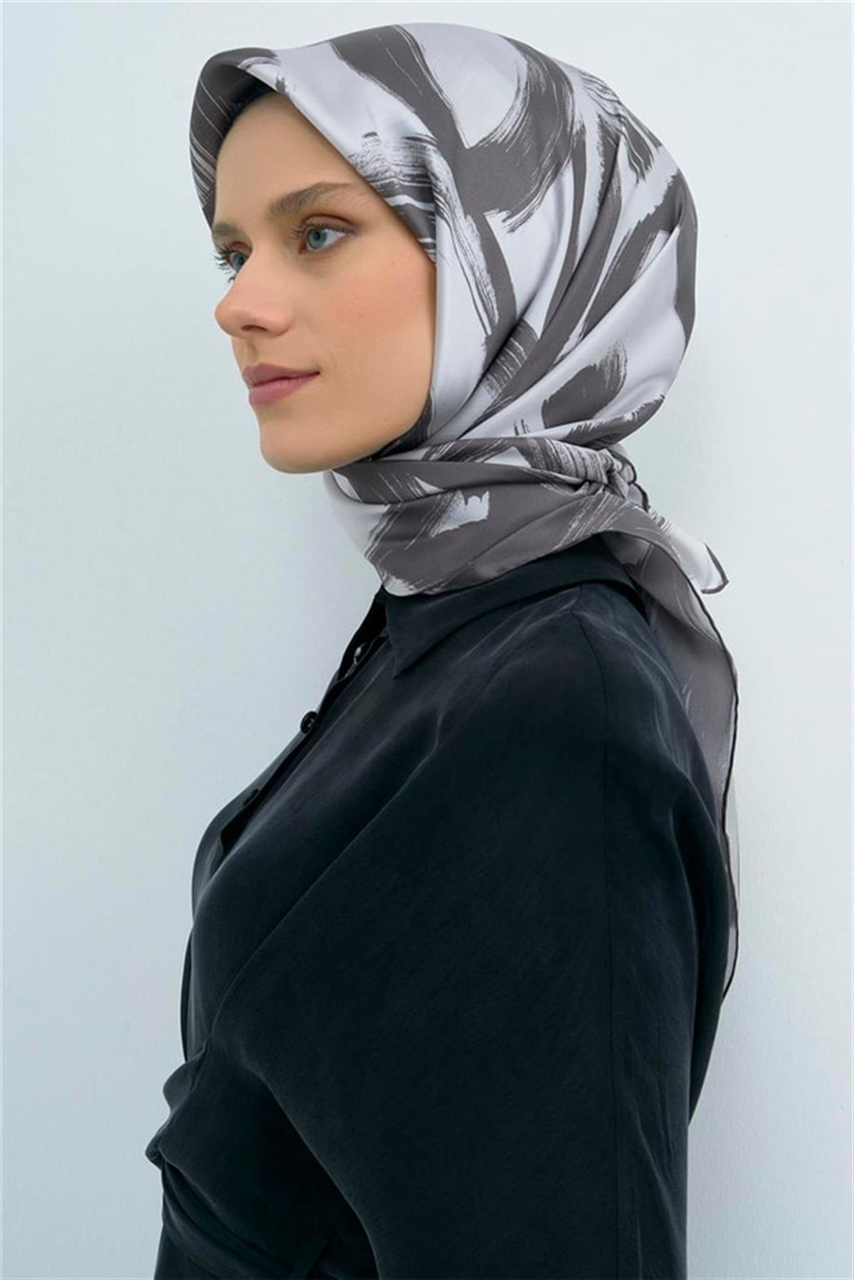 Armine Saten İpek Eşarp 9555D E26YA9555D01-03