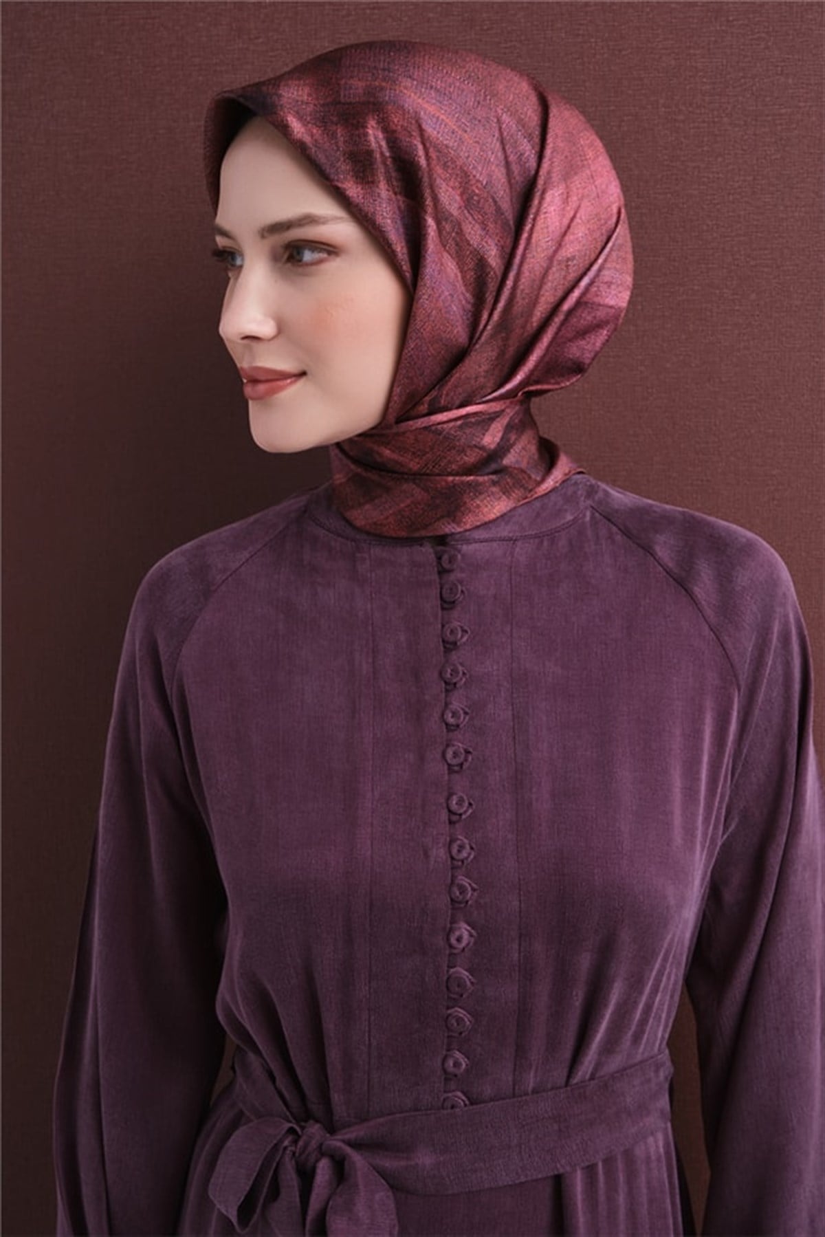 Armine Saten İpek Eşarp 9618D-57