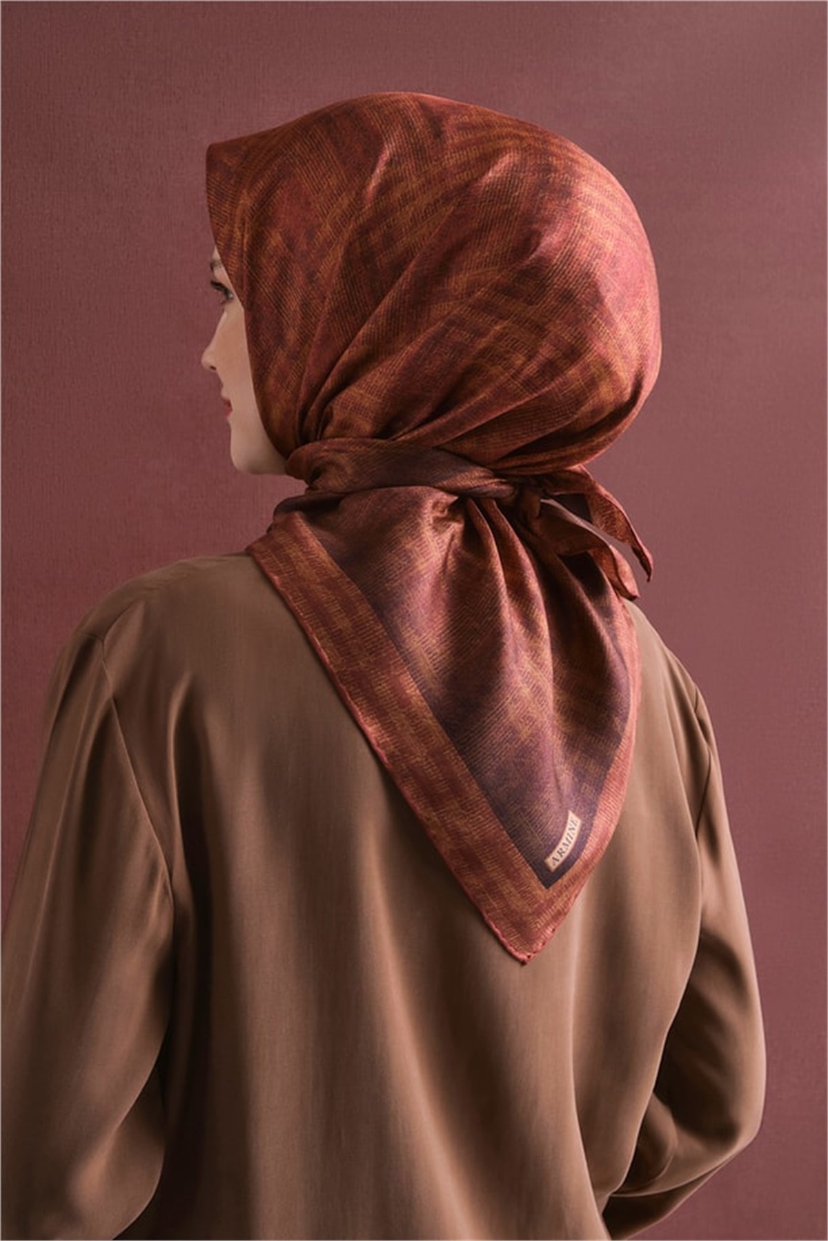 Armine Saten İpek Eşarp 9628D-02