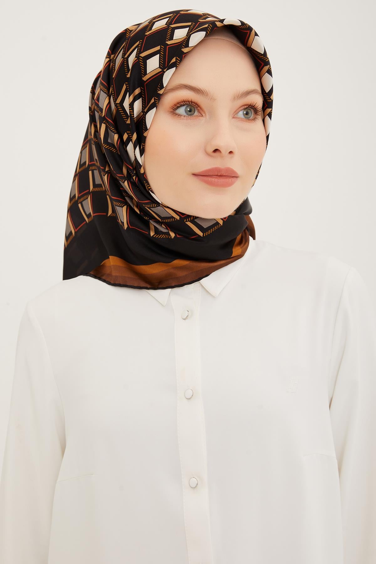 Armine Tivil İpek Eşarp 8913D E23YA8913D02-01