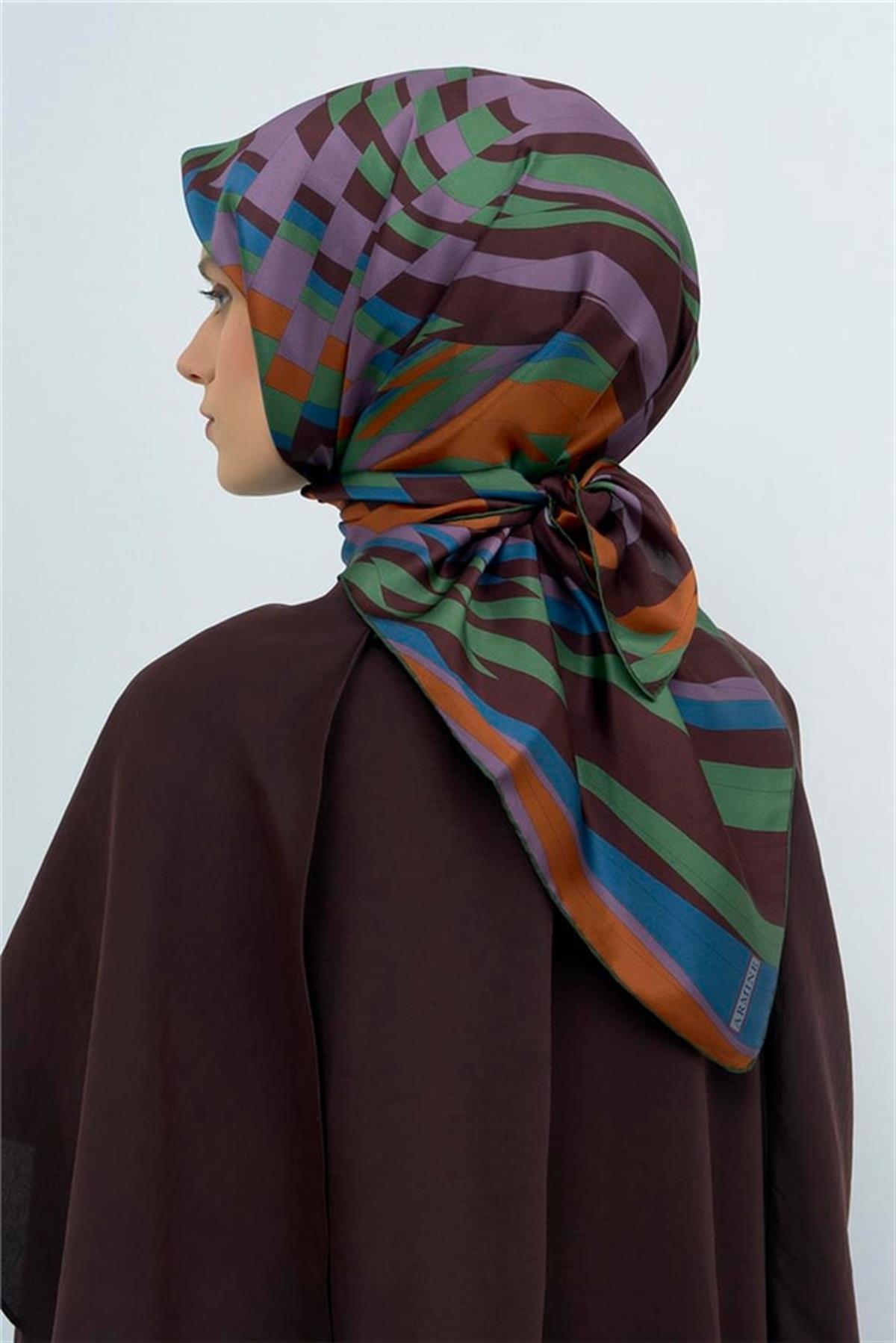 Armine Tivil İpek Eşarp 9507D E26YA9507D02-53