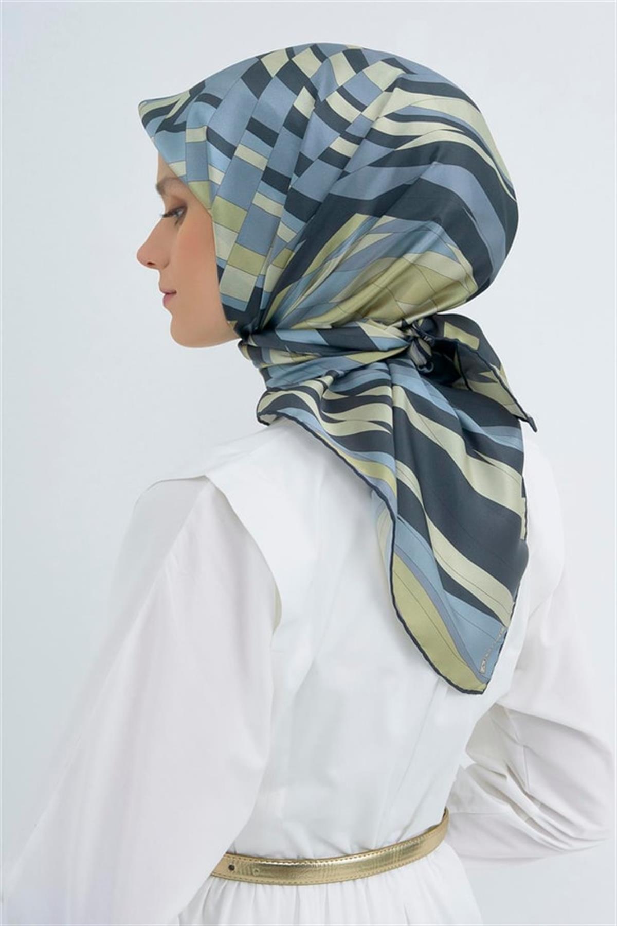 Armine Tivil İpek Eşarp 9507D E26YA9507D02-55