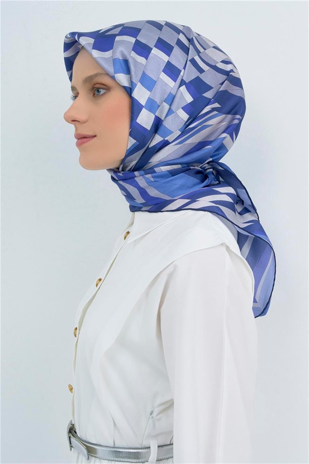 Armine Tivil İpek Eşarp 9507D E26YA9507D02-32