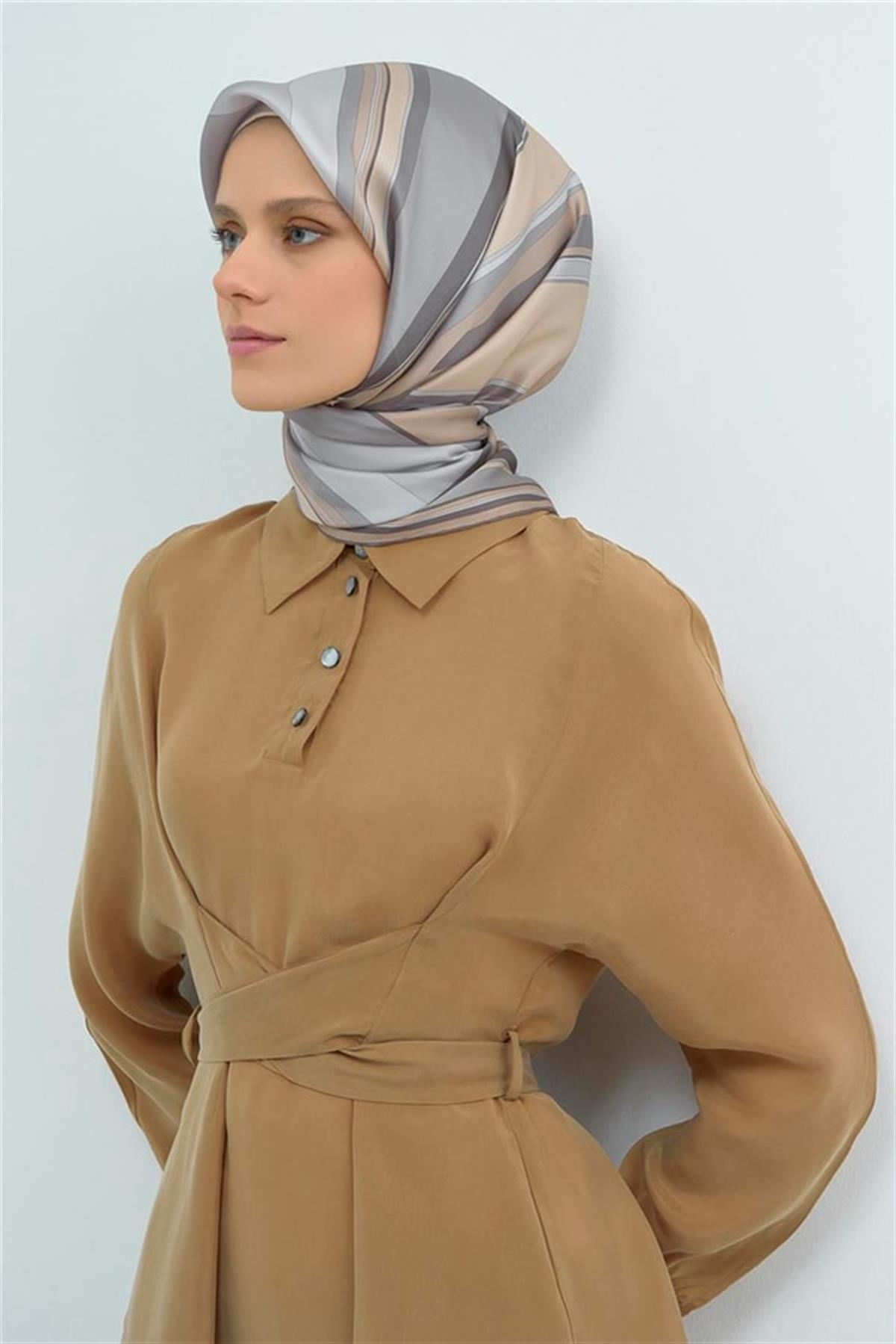 Armine Tivil İpek Eşarp 9514D E26YA9514D02-02