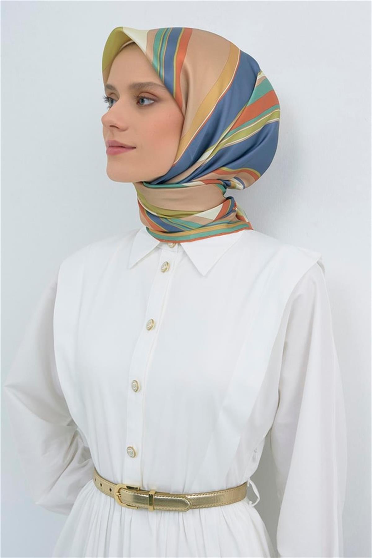 Armine Tivil İpek Eşarp 9514D E26YA9514D02-31