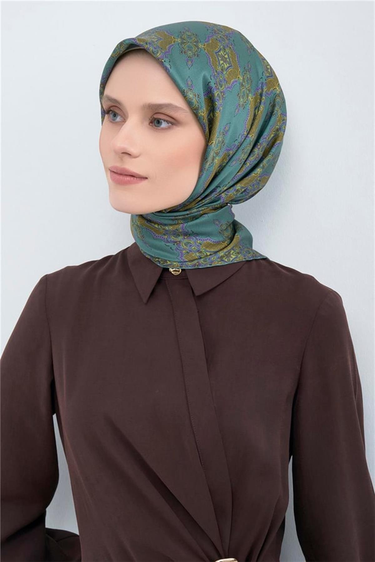 Armine Tivil İpek Eşarp 9522D E26YA9522D02-80