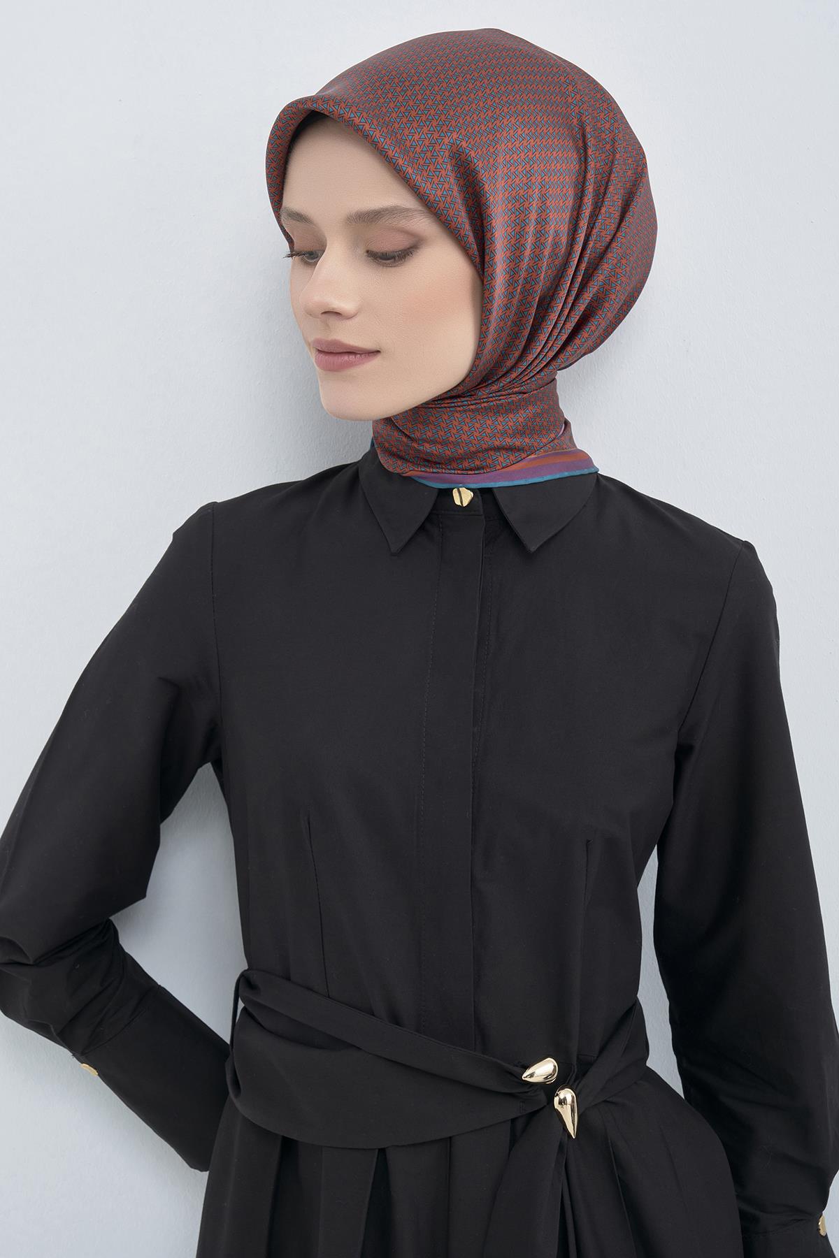 Armine Tivil İpek Eşarp 9528D  E26YA9528D02-90