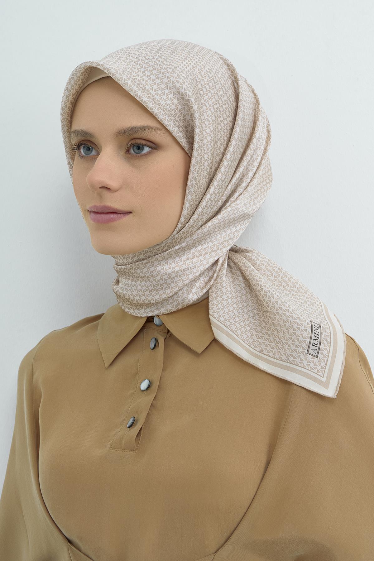 Armine Tivil İpek Eşarp 9528D  E26YA9528D02-51