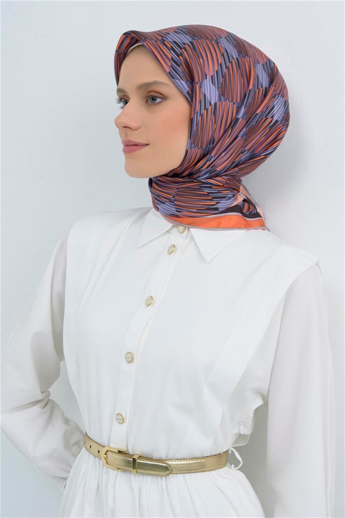 Armine Tivil İpek Eşarp 9533D E26YA9533D02-33