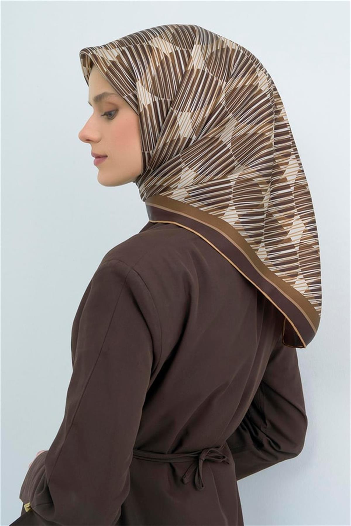 Armine Tivil İpek Eşarp 9533D E26YA9533D02-80