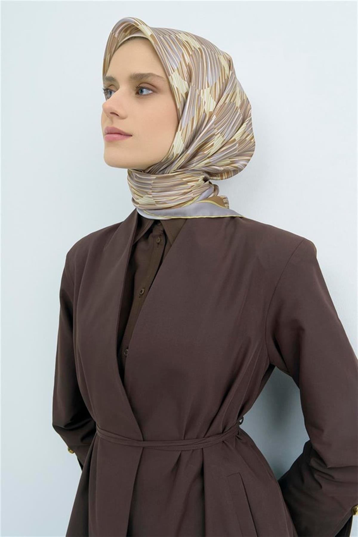 Armine Tivil İpek Eşarp 9533D E26YA9533D02-83