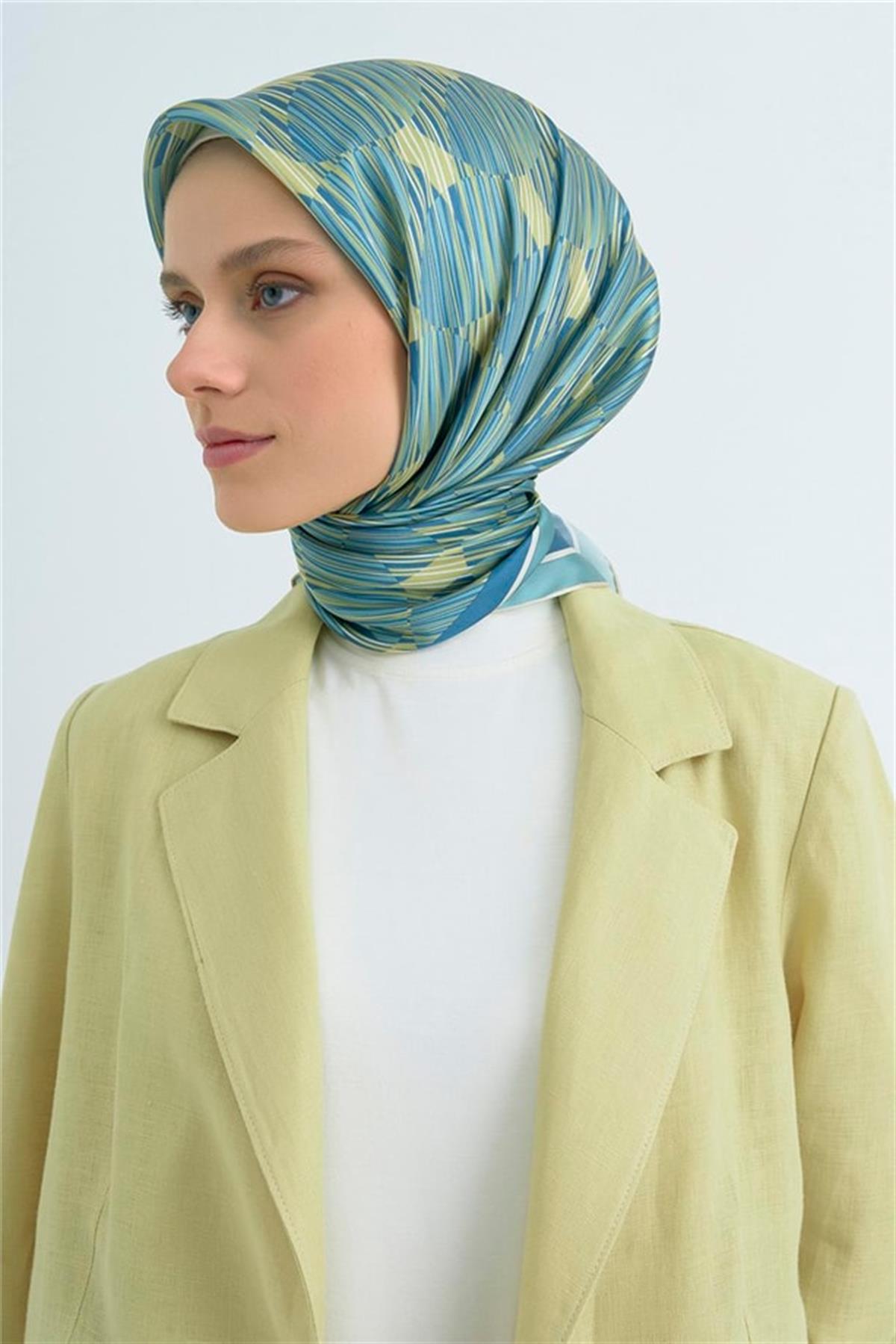 Armine Tivil İpek Eşarp 9533D E26YA9533D02-34