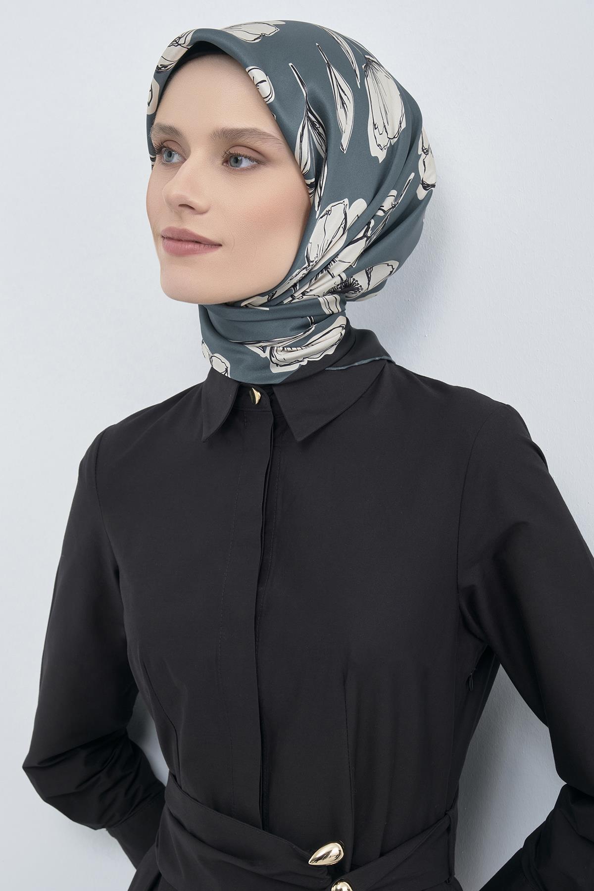 Armine Tivil İpek Eşarp 9536D E26YA9536D02-42