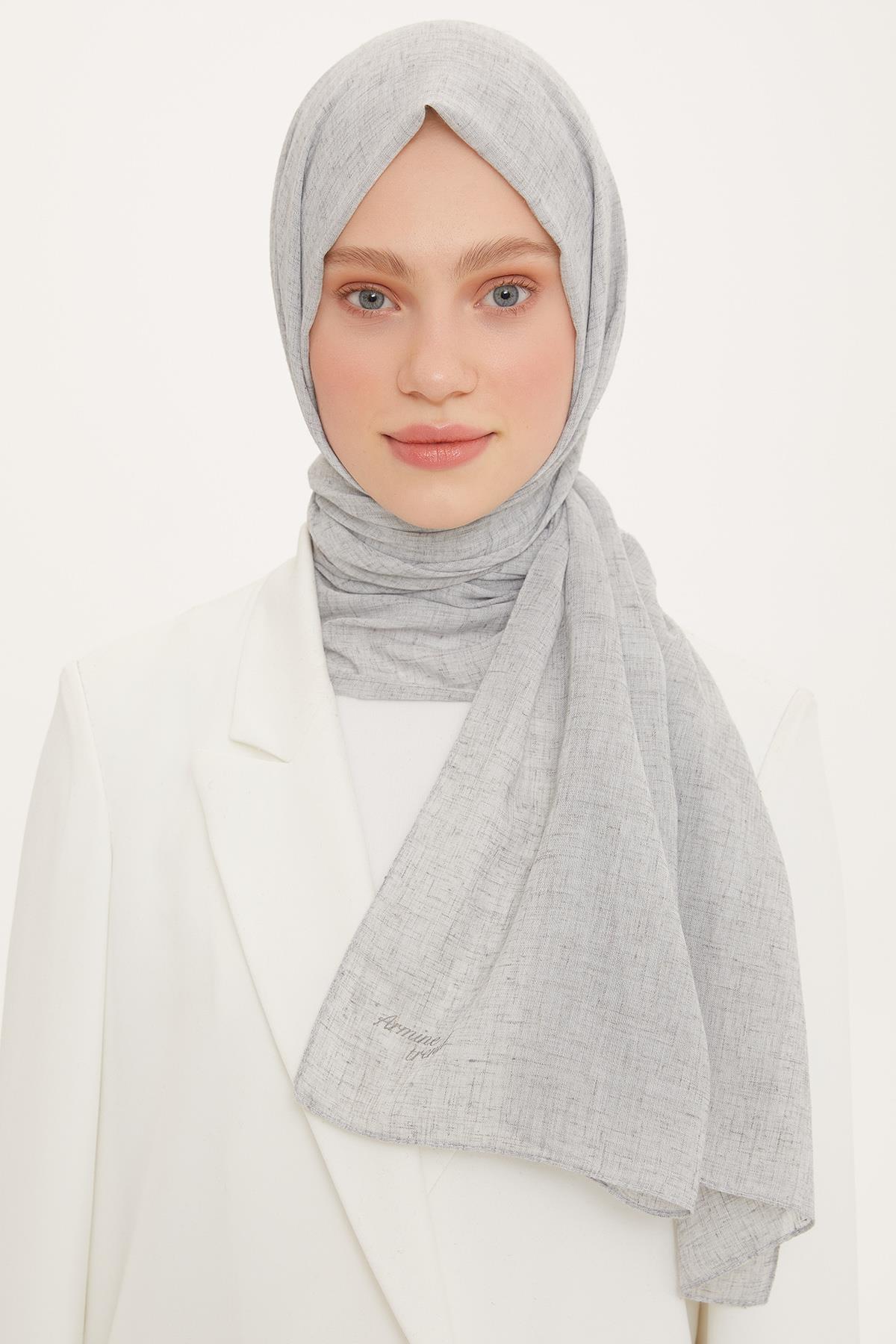 Armine Trend Keten Şal S00OA0444231-Gül Kurusu
