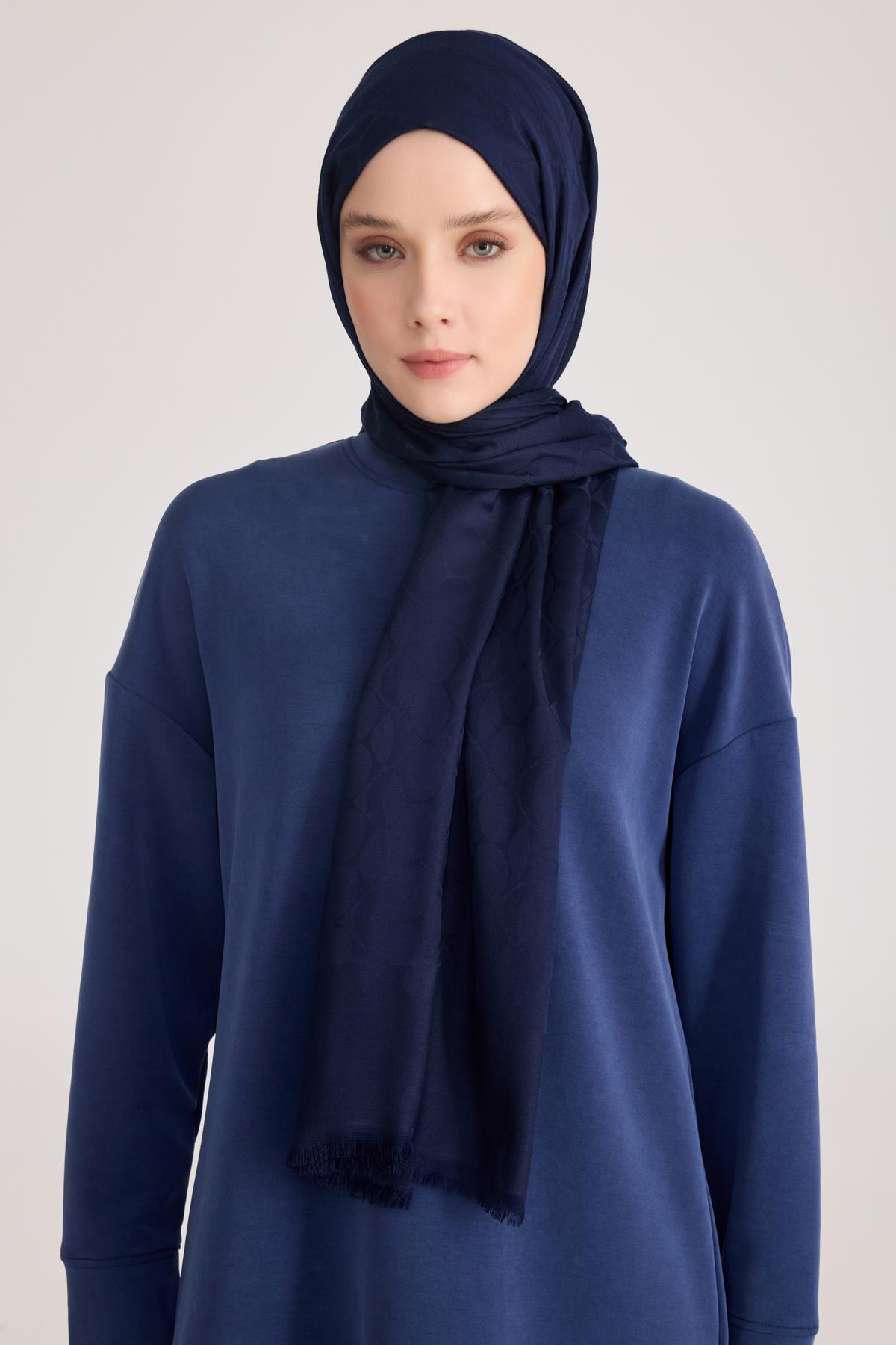 Belli  Fresh  Açelya Desen  Şal 2 S00OA0444408-Lacivert