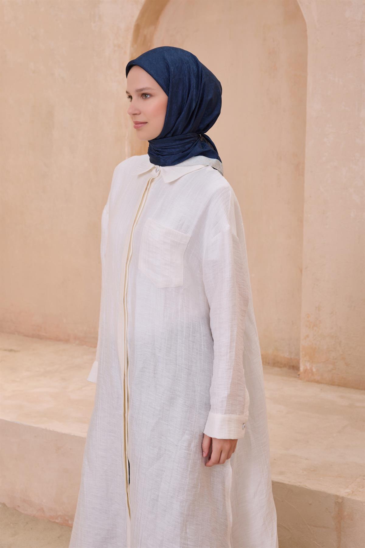 Belli Fresh Jakarlı Monogram Eşarp S00OA0444451-08