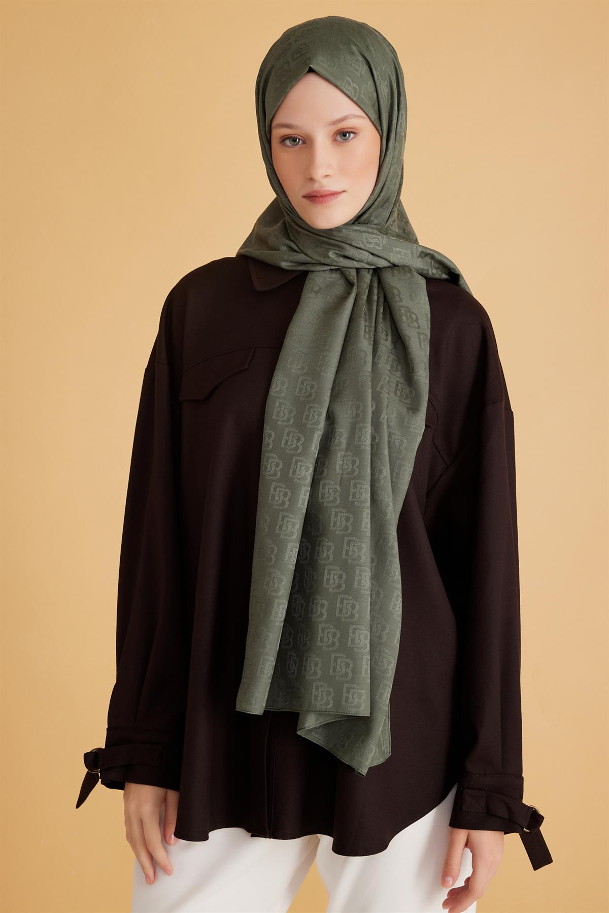 Belli Fresh Monogram Şal S00OA0444402-18