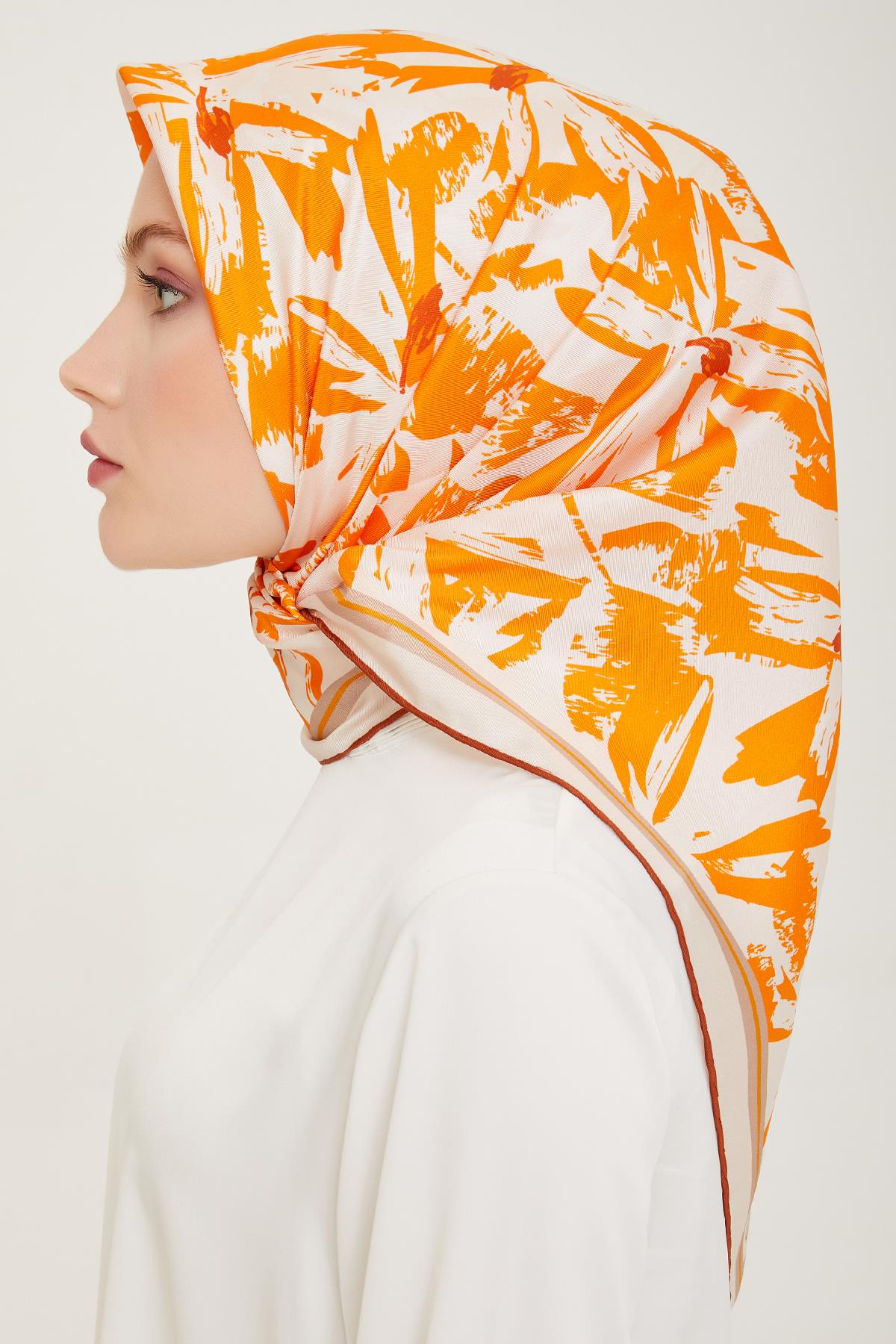 Belli Tivil İpek Eşarp 4014D E24YA7130001-04