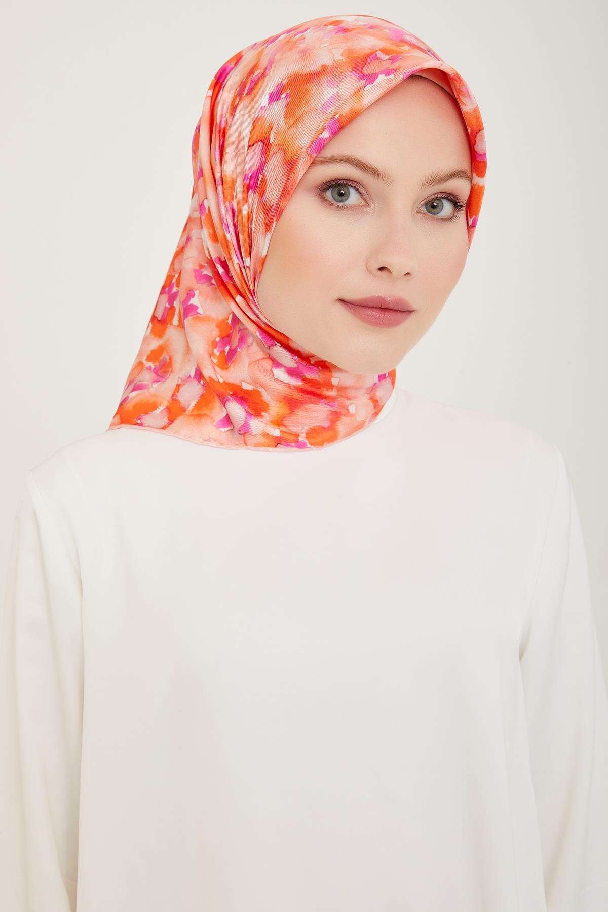 Belli Tivil İpek Eşarp 4016D E24YA5575001-35