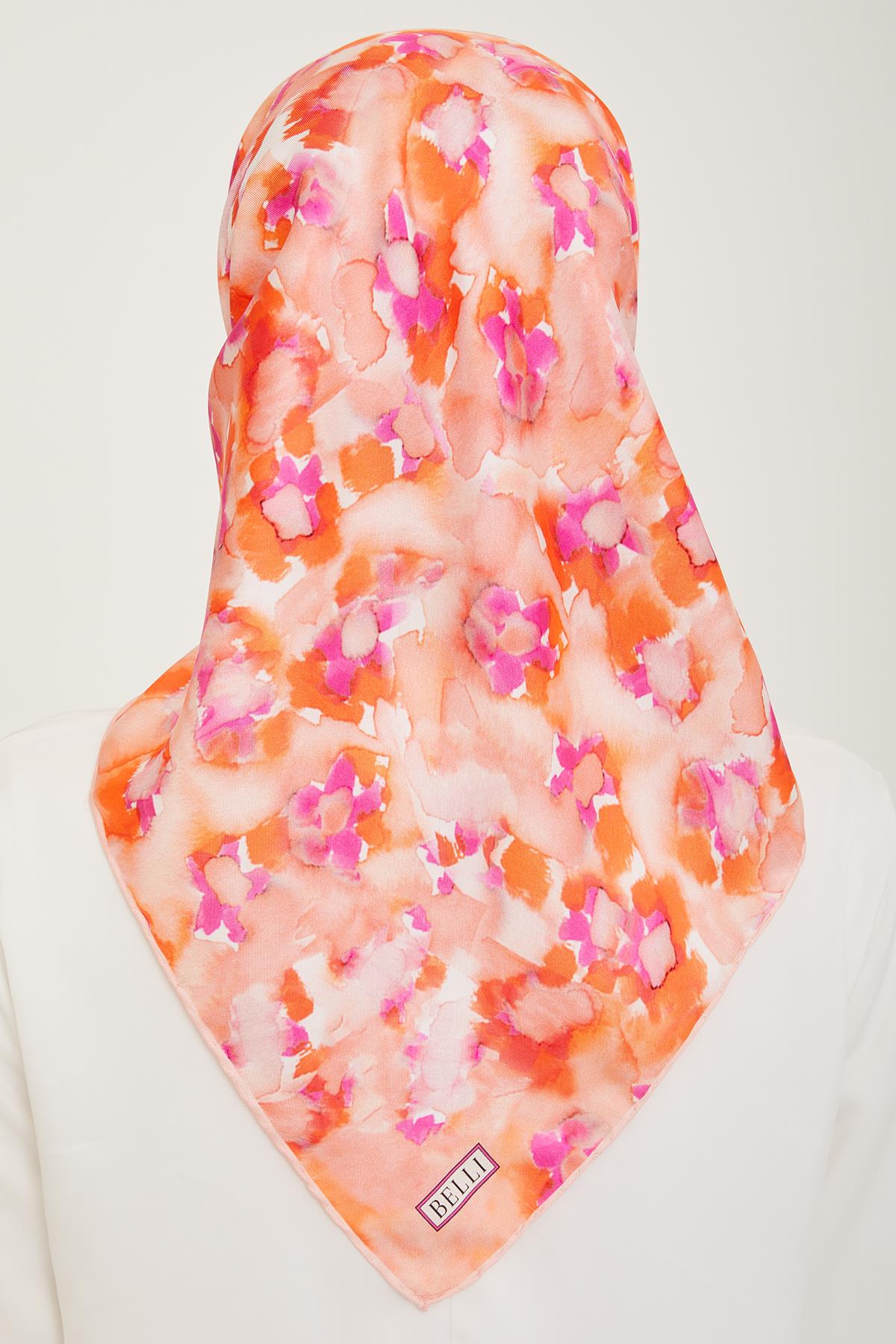 Belli Tivil İpek Eşarp 4016D E24YA5575001-35