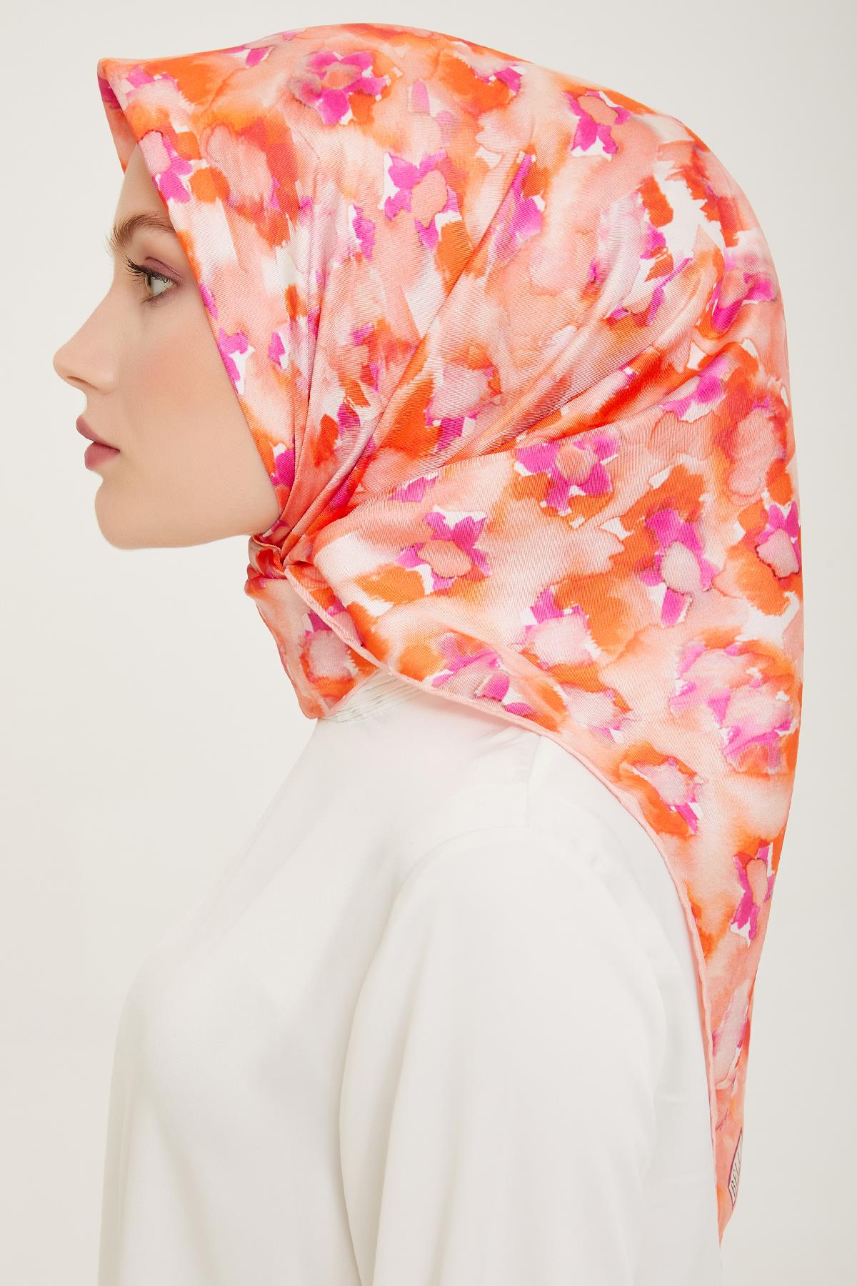 Belli Tivil İpek Eşarp 4016D E24YA5575001-35