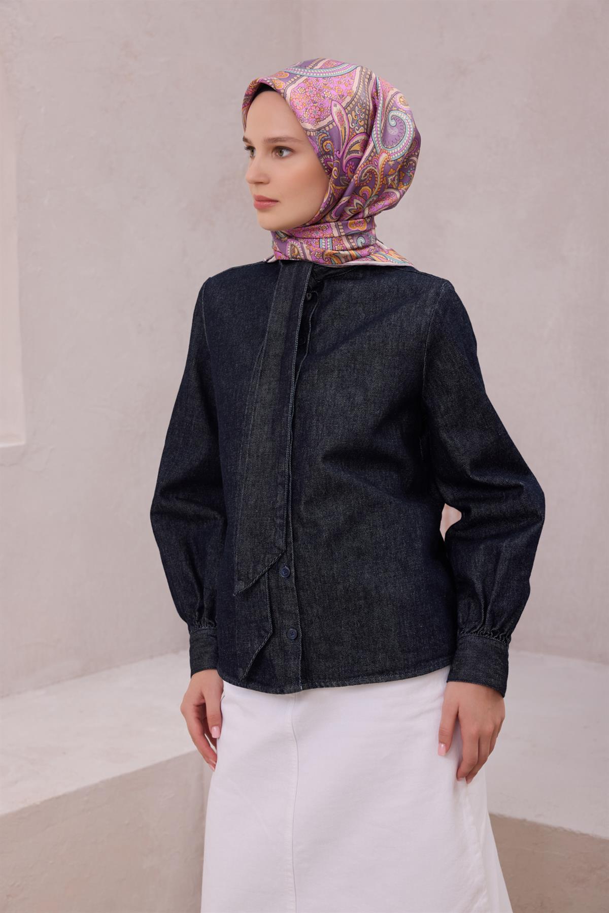 Belli Tivil İpek Eşarp 4202D-31