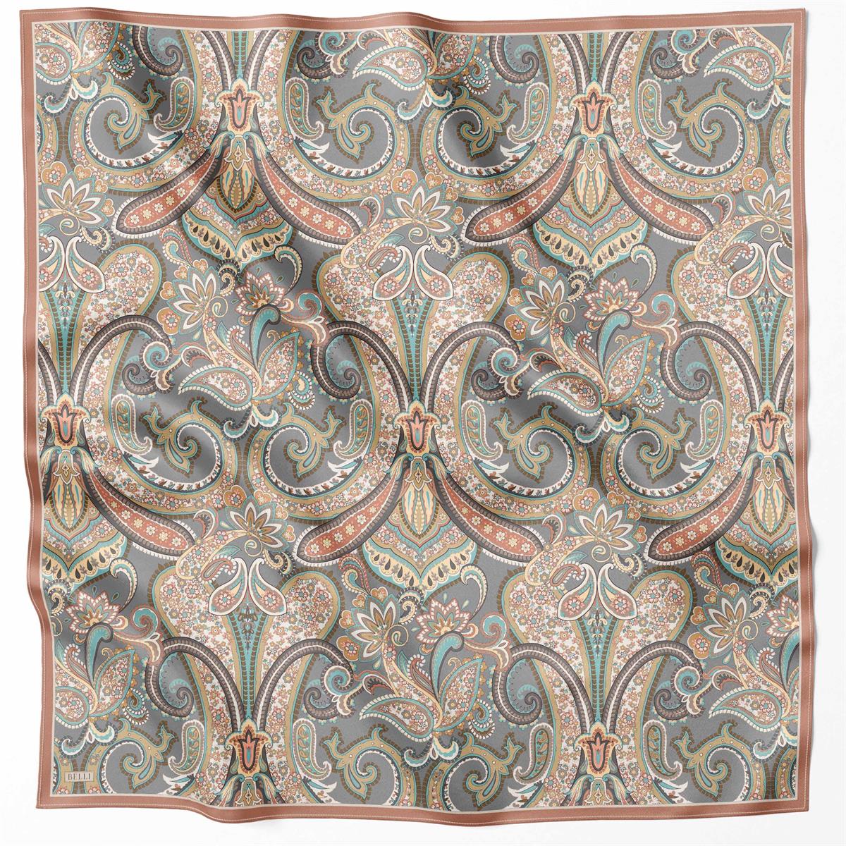 Belli Tivil İpek Eşarp 4202D-34