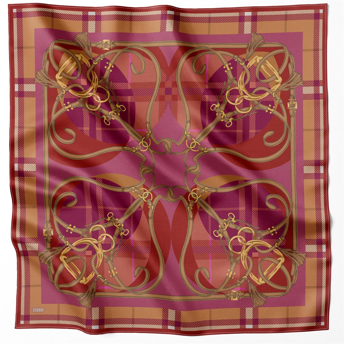 Belli Tivil İpek  Eşarp 4206D-50