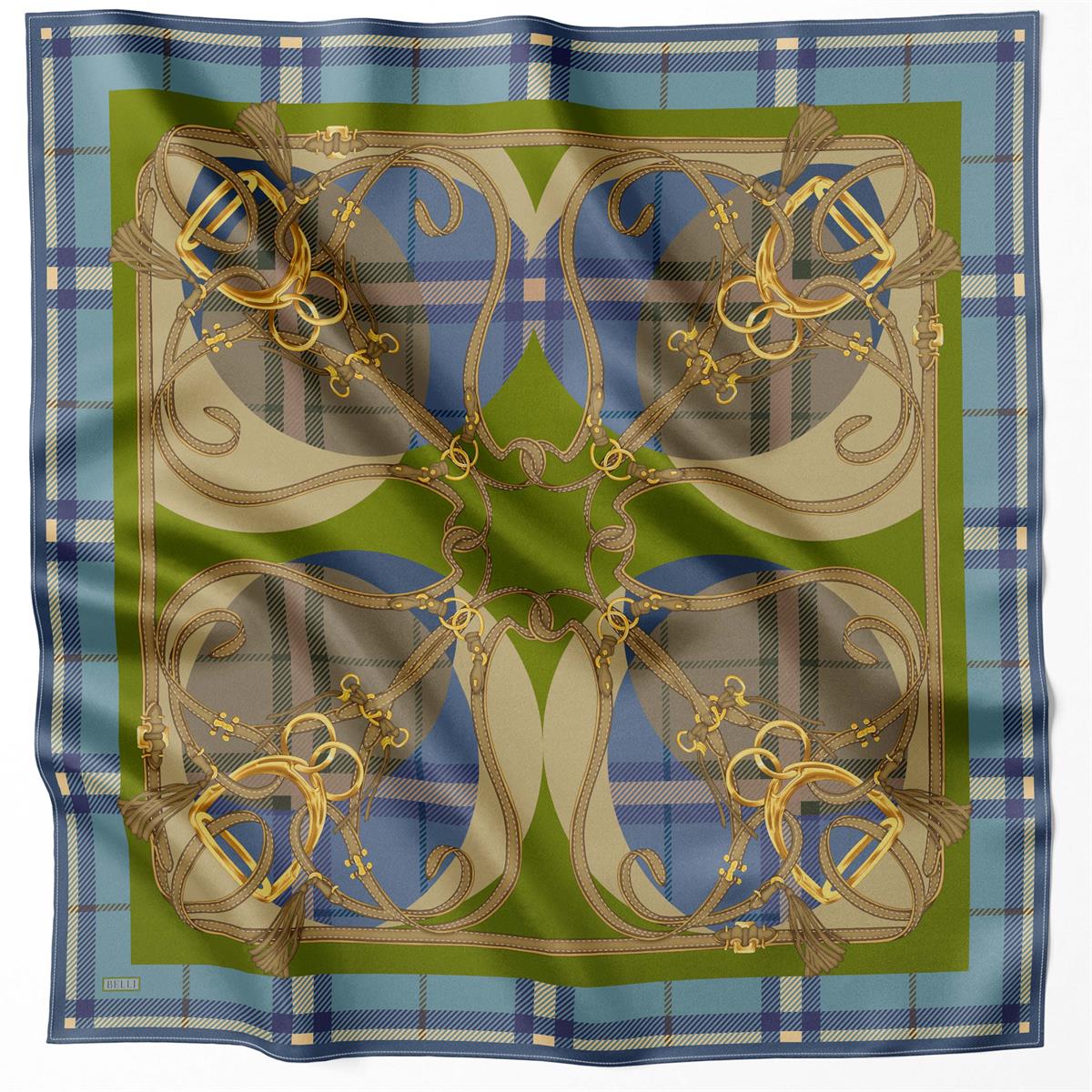 Belli Tivil İpek  Eşarp 4206D-52