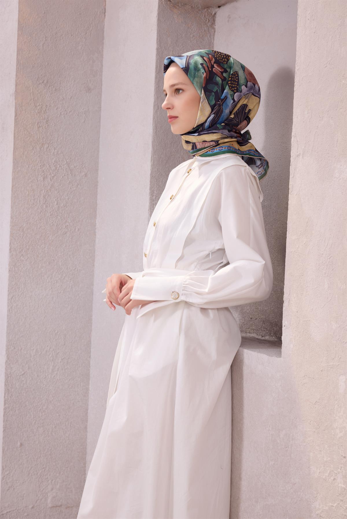 Belli Tivil İpek  Eşarp 4216D-20